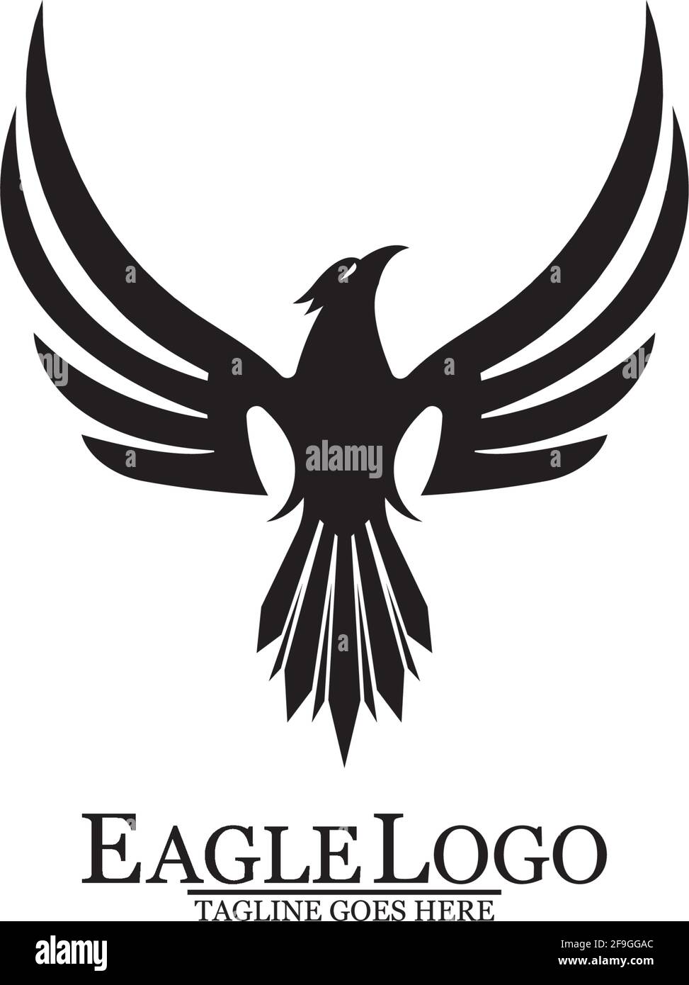 Eagle icon logo design vector template Stock Vector Image & Art - Alamy