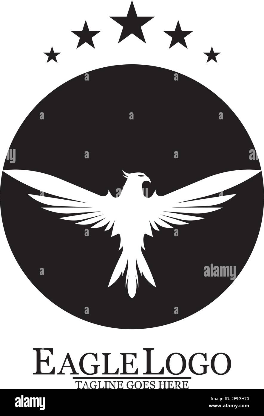 Eagle icon logo design vector template Stock Vector Image & Art - Alamy