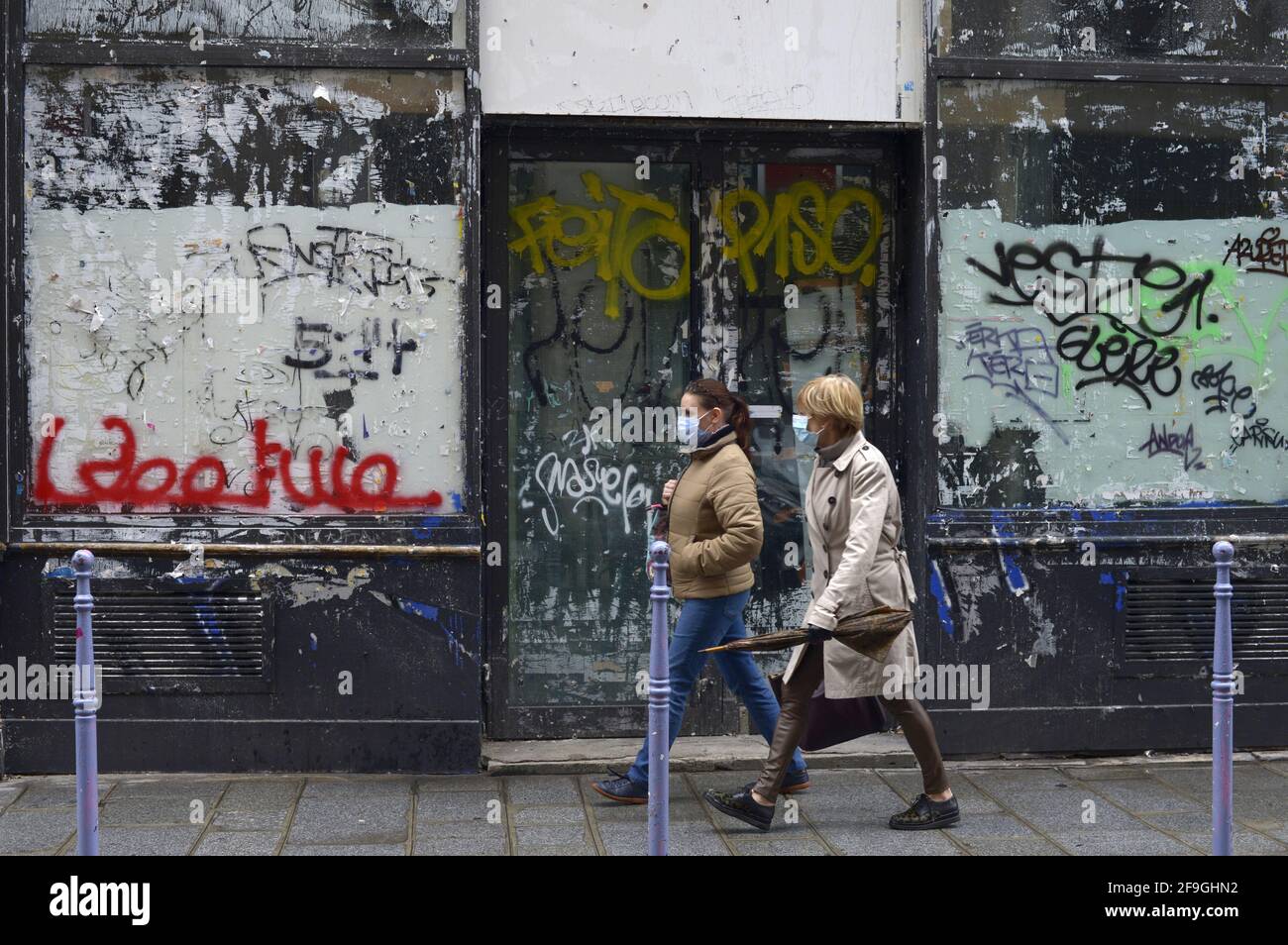 Lockdown in Paris Stock Photo Alamy