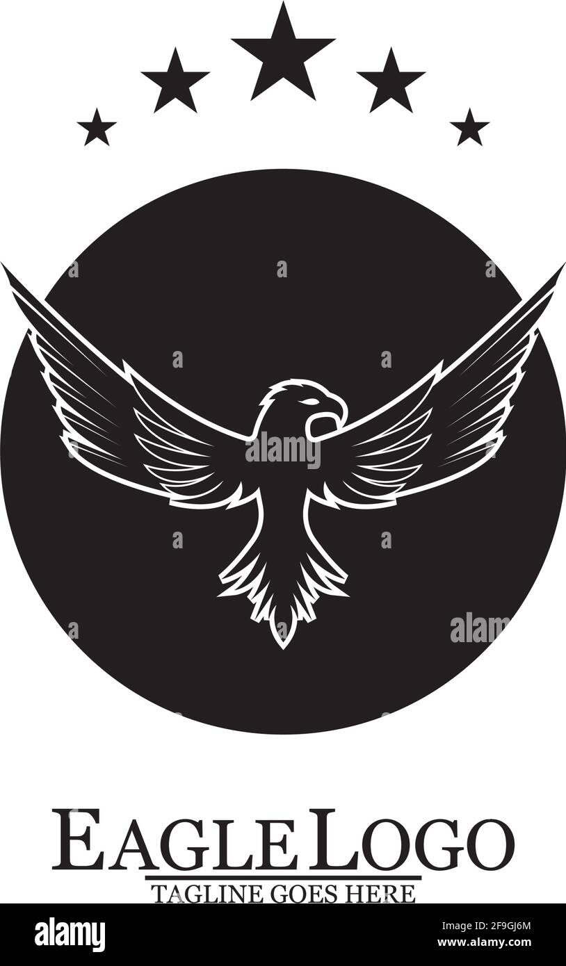 Eagle icon logo design vector template Stock Vector Image & Art - Alamy