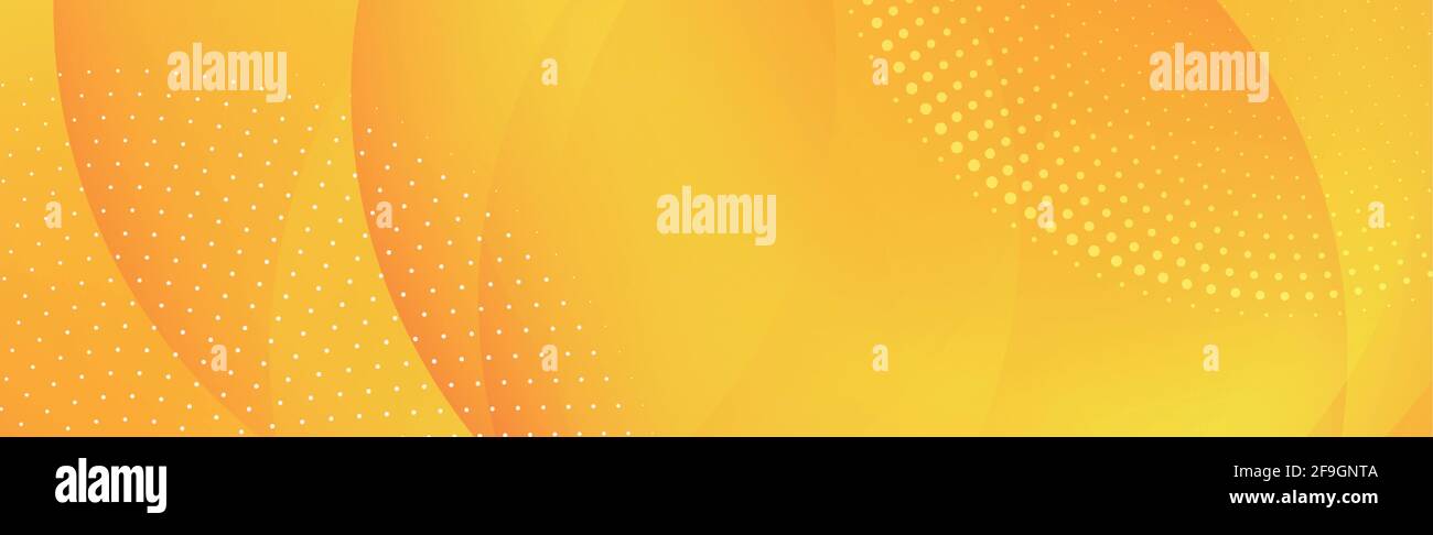 Abstract orange background with wavy lines and dots - Vector ...
