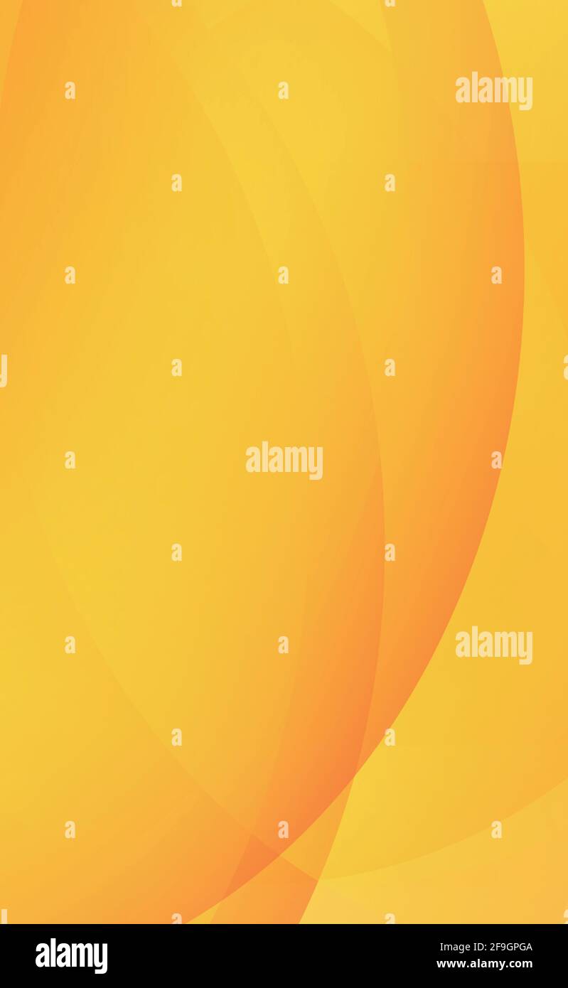 Abstract orange background with wavy lines - Vector illustration Stock ...