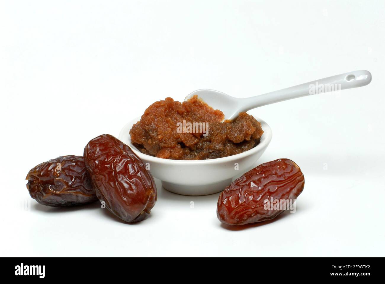 Dried Dates, Date Cream In Shell (Phoenix Dactylifera) , Date Puree ...