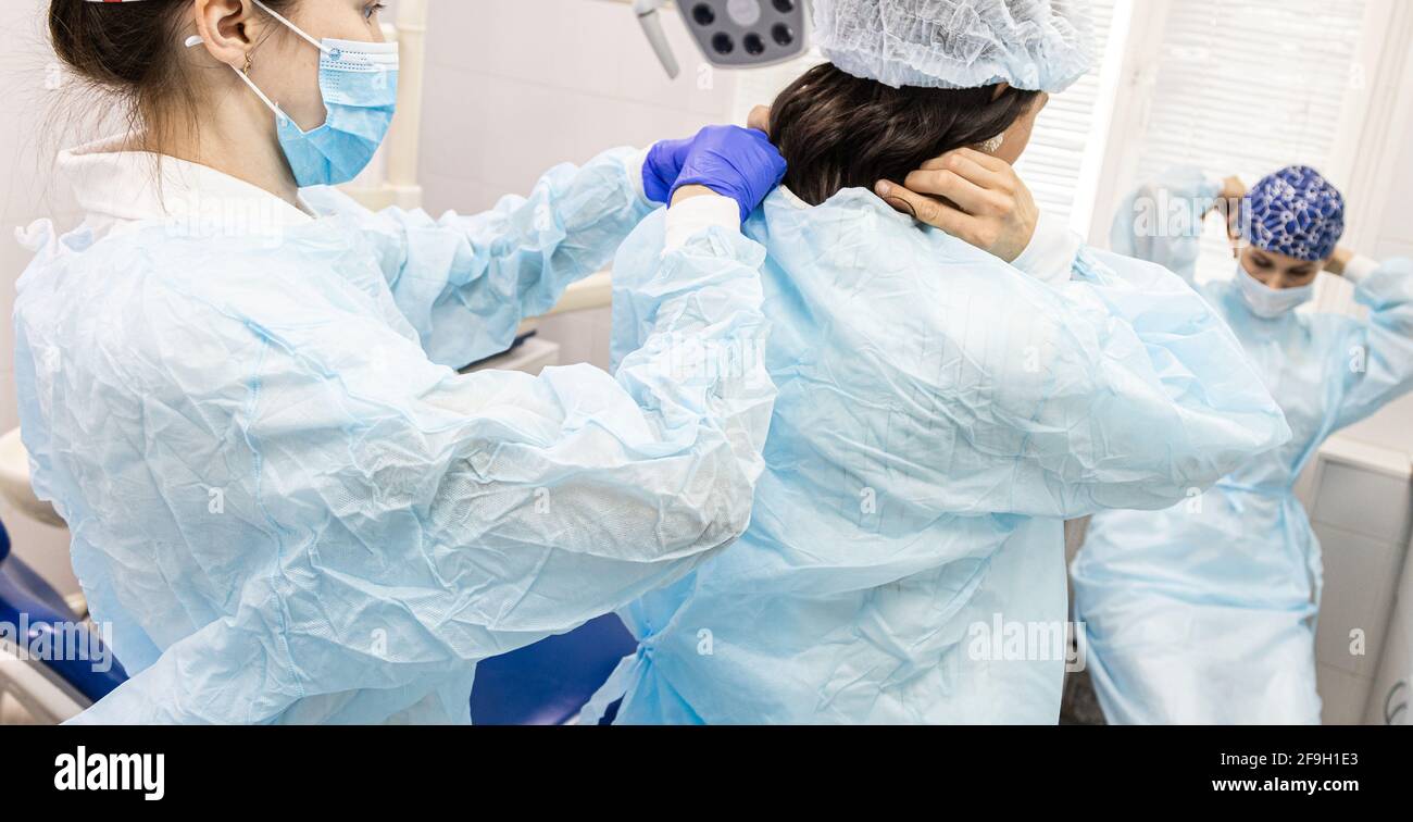 Dentistry concept. Professional dental services and modern equipment