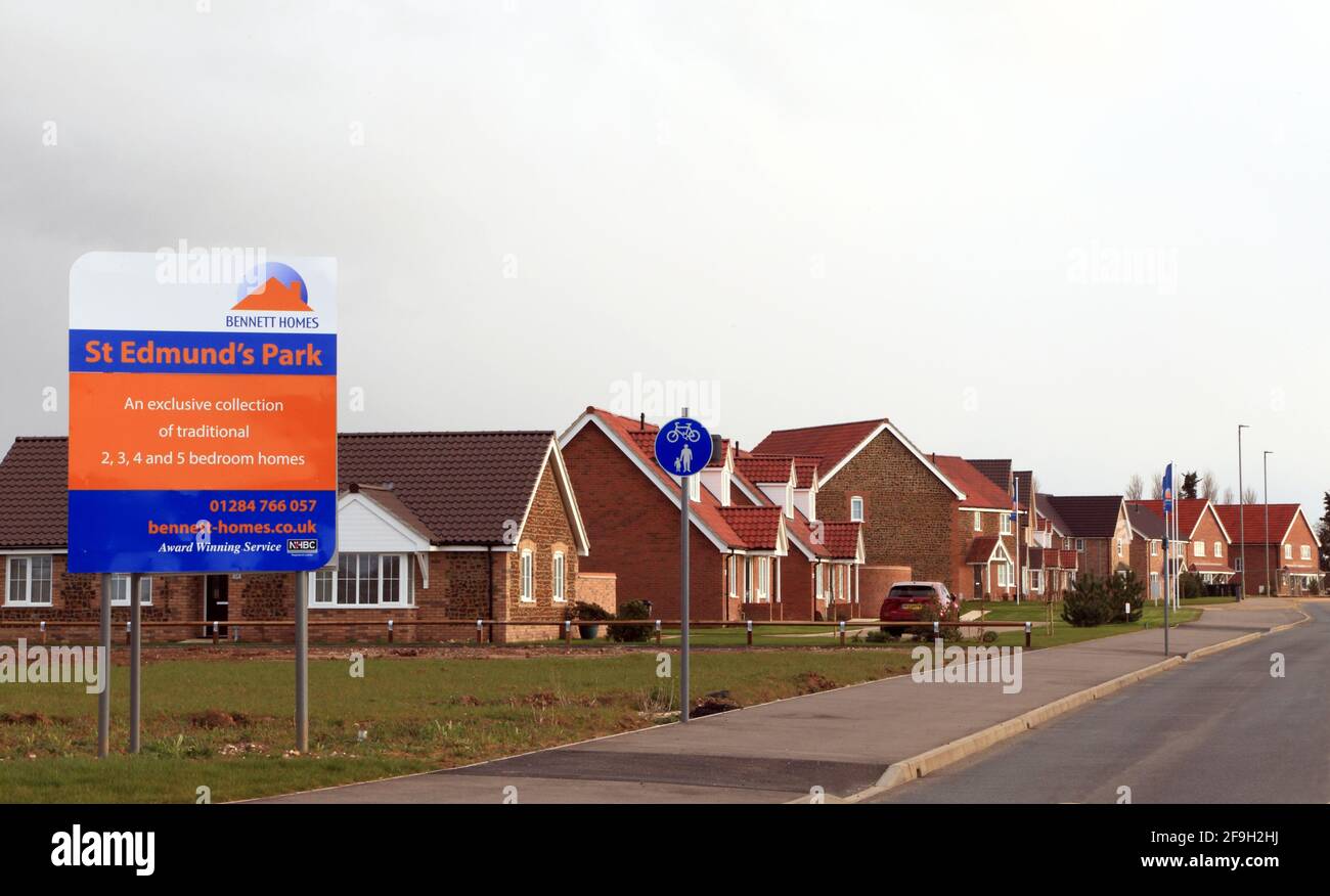 St. Edmunds Park, Homes, new housing, houses, Hunstanton