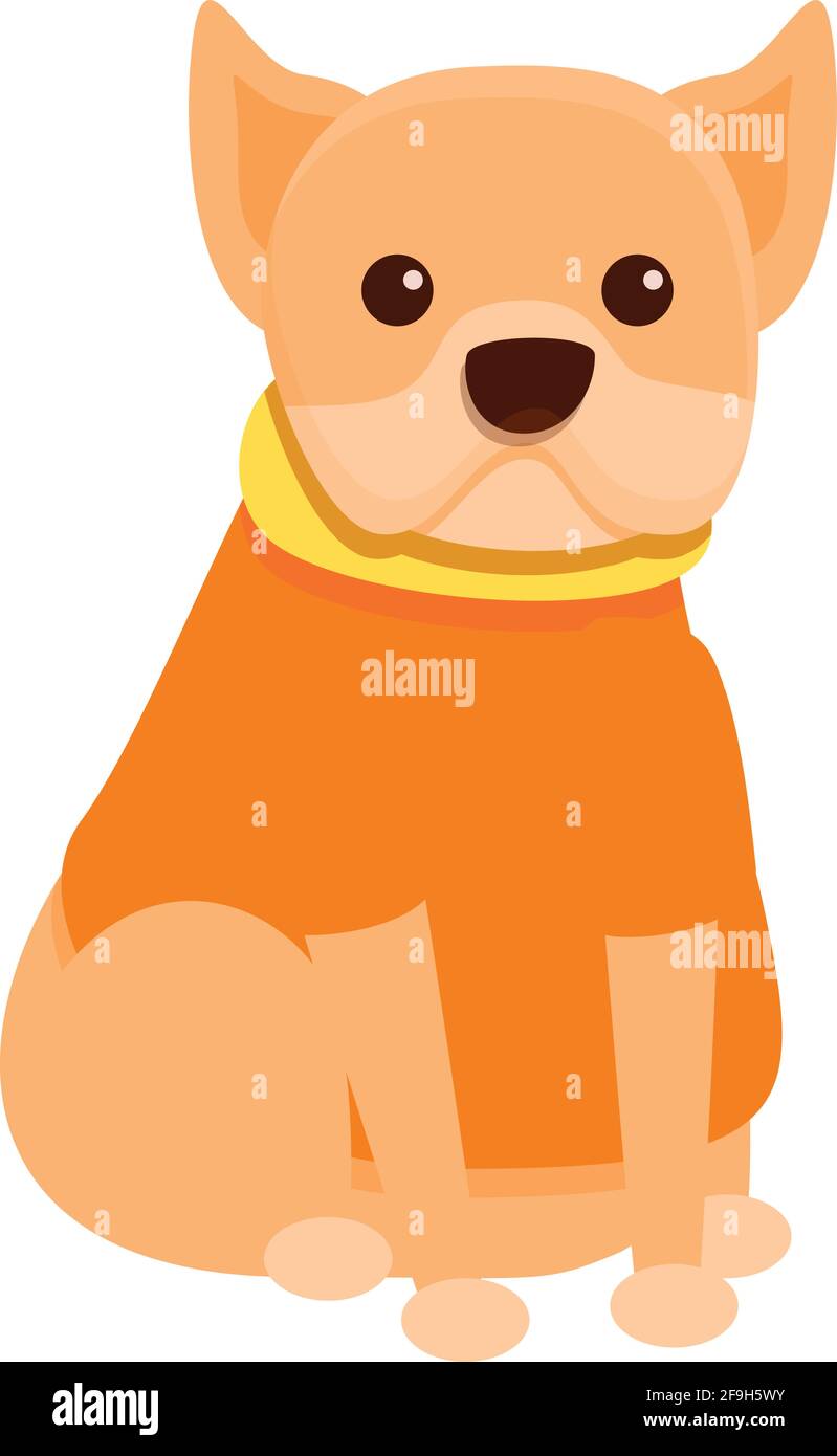 Animal dog clothes icon. Cartoon of Animal dog clothes vector icon for