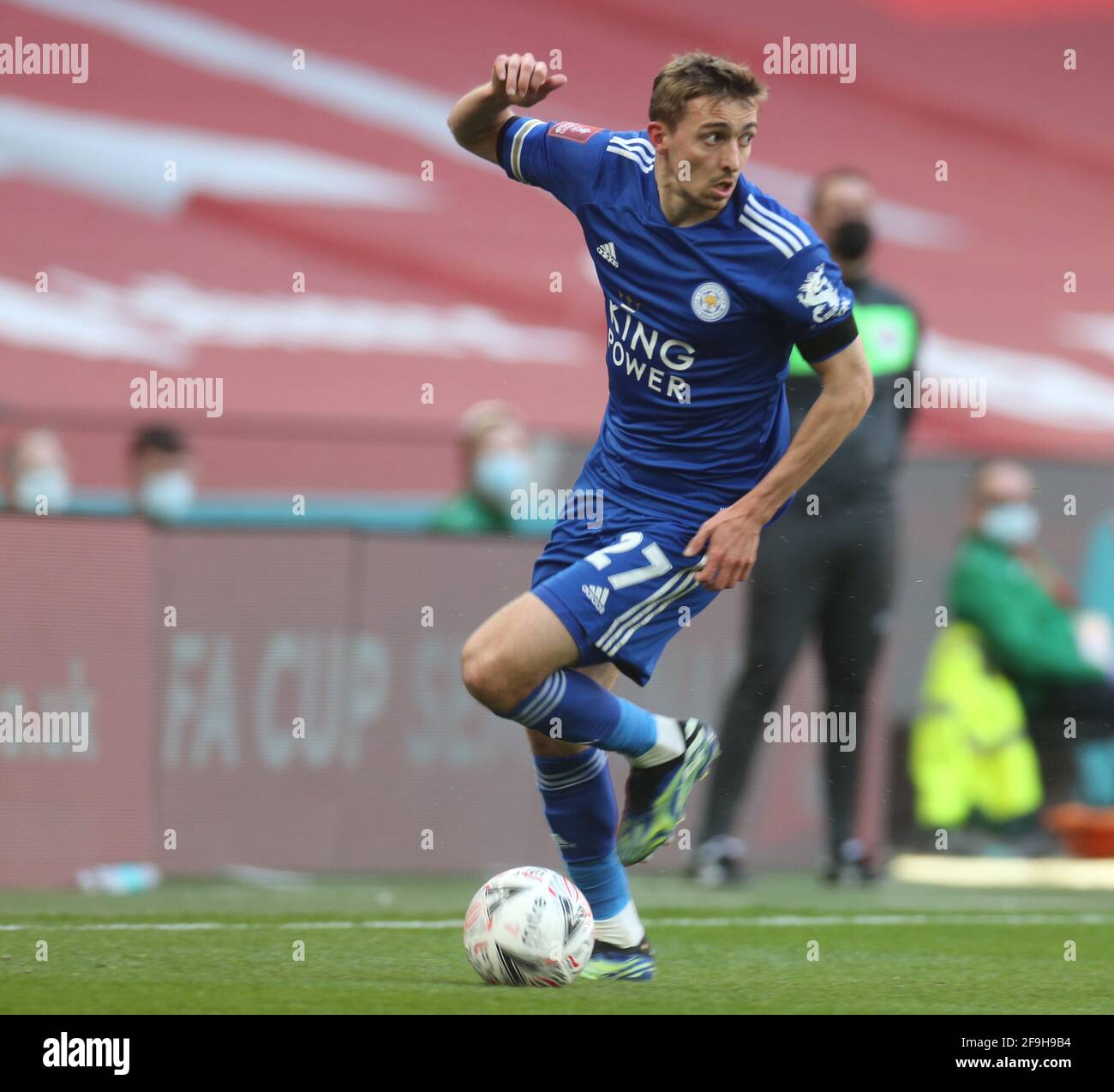 London Uk 18th Apr 21 London United Kingdom April 18 Leicester City S Timothy Castagne During Emirates Fa Cup Semi Final Between Leicester City And Southampton At Wembley Stadium London On 18th April 21