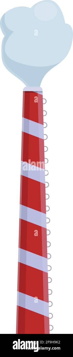 Gas chimney icon. Cartoon of Gas chimney vector icon for web design isolated on white background Stock Vector