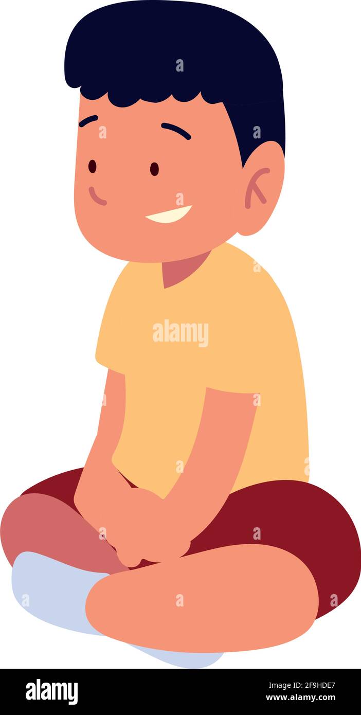 cute little boy Stock Vector Image & Art - Alamy