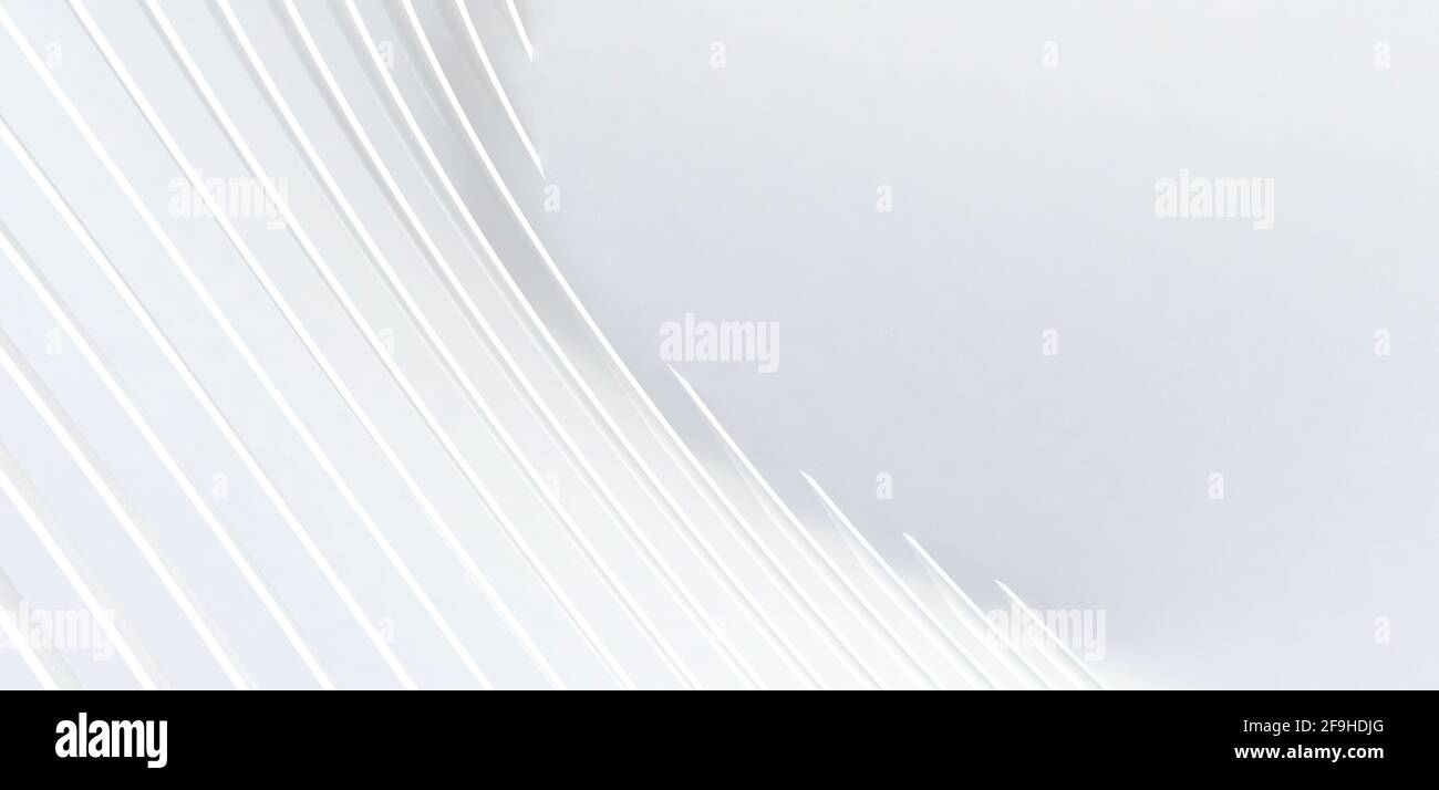 abstract white background. Geometric 3d illustration design Stock Photo ...