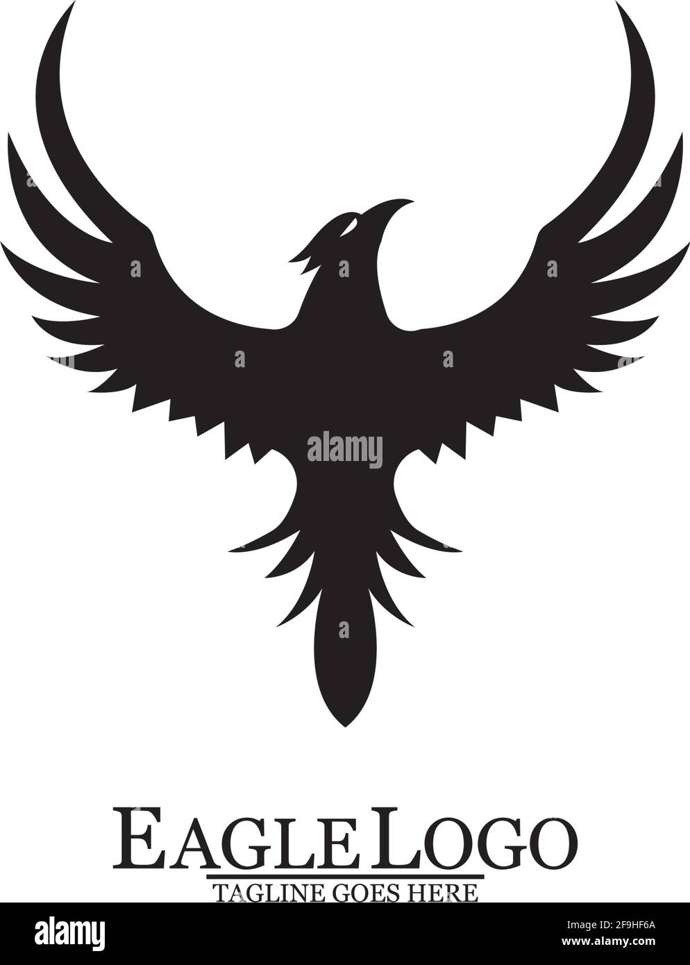 Eagle icon logo design vector template Stock Vector Image & Art - Alamy