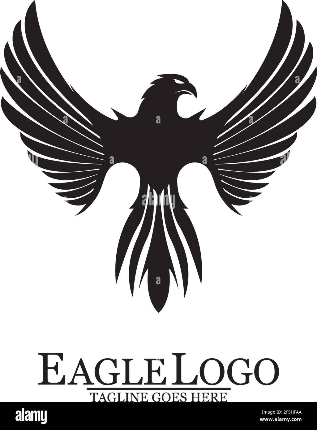 Eagle icon logo design vector template Stock Vector Image & Art - Alamy