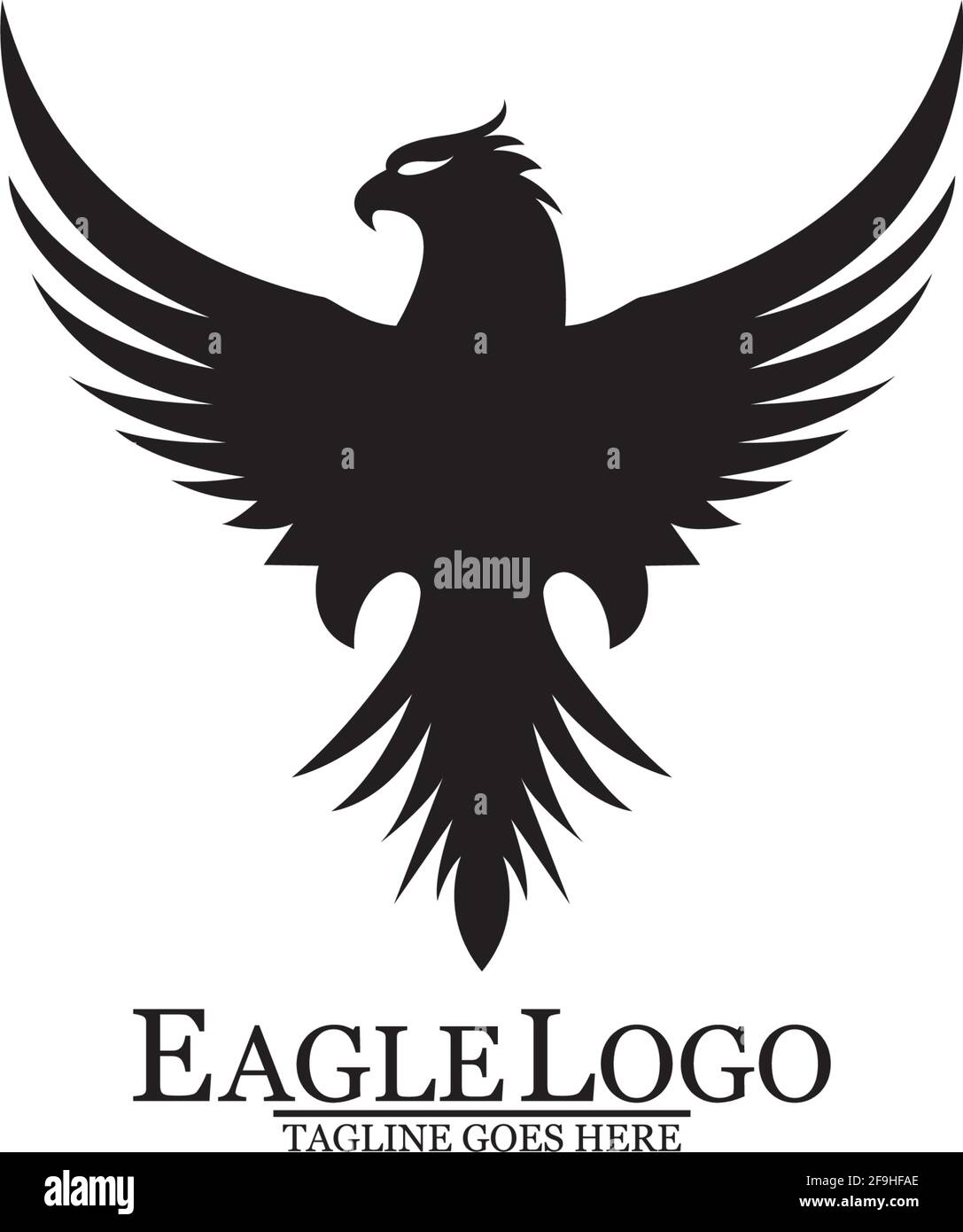 Eagle icon logo design vector template Stock Vector Image & Art - Alamy