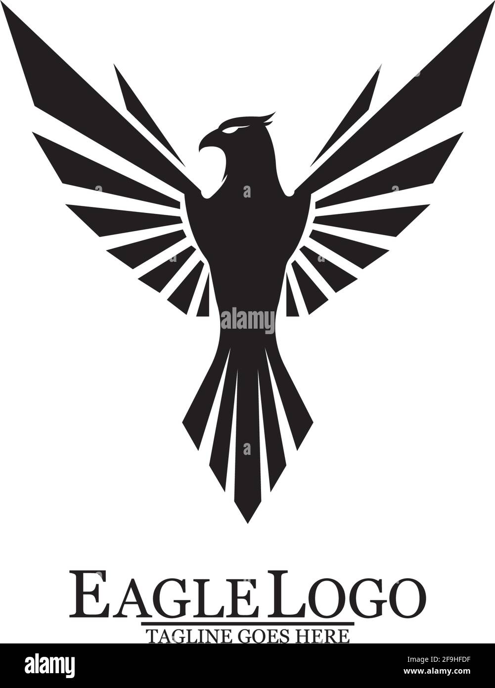 Eagle icon logo design vector template Stock Vector Image & Art - Alamy