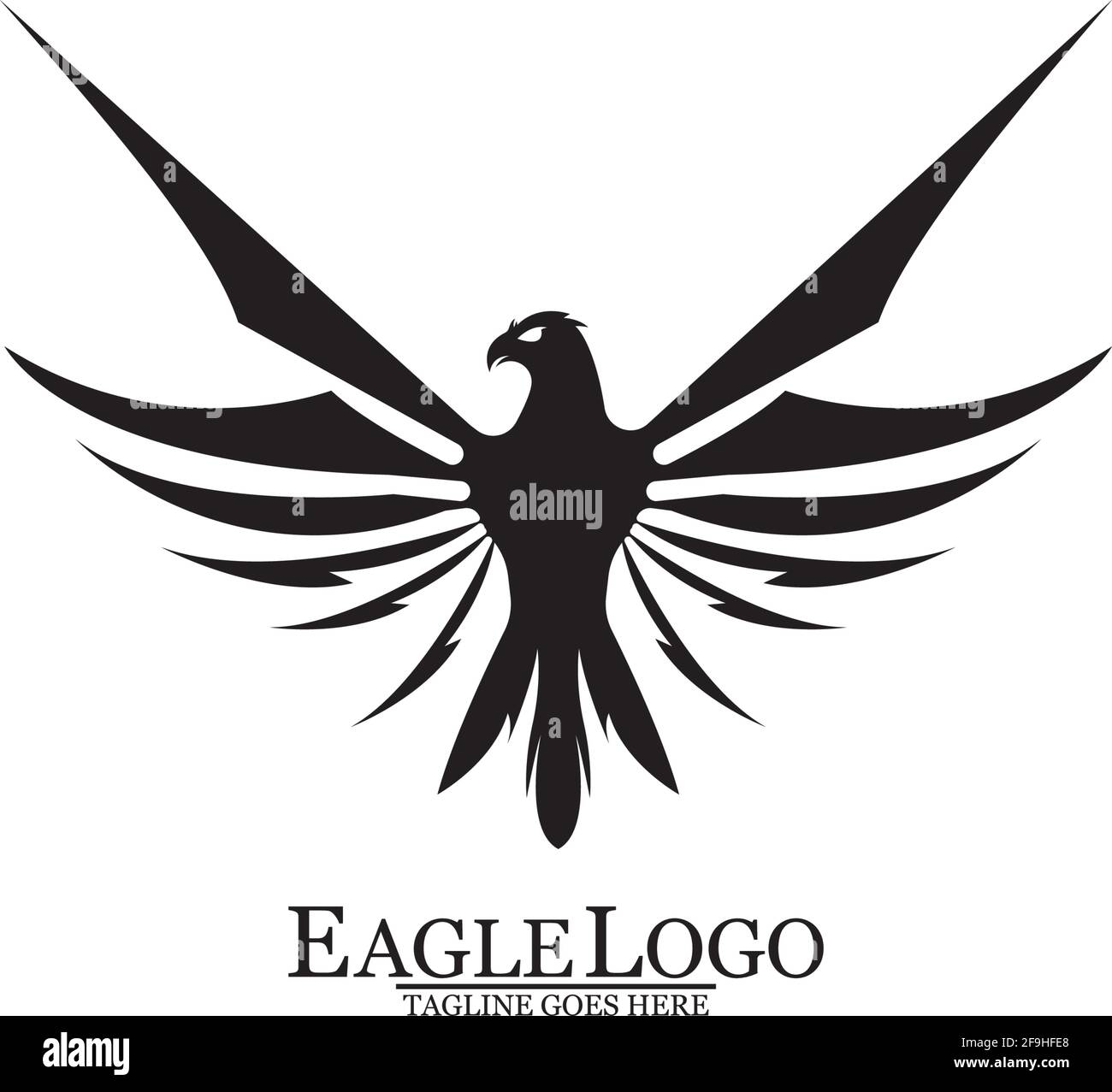 Eagle icon logo design vector template Stock Vector Image & Art - Alamy