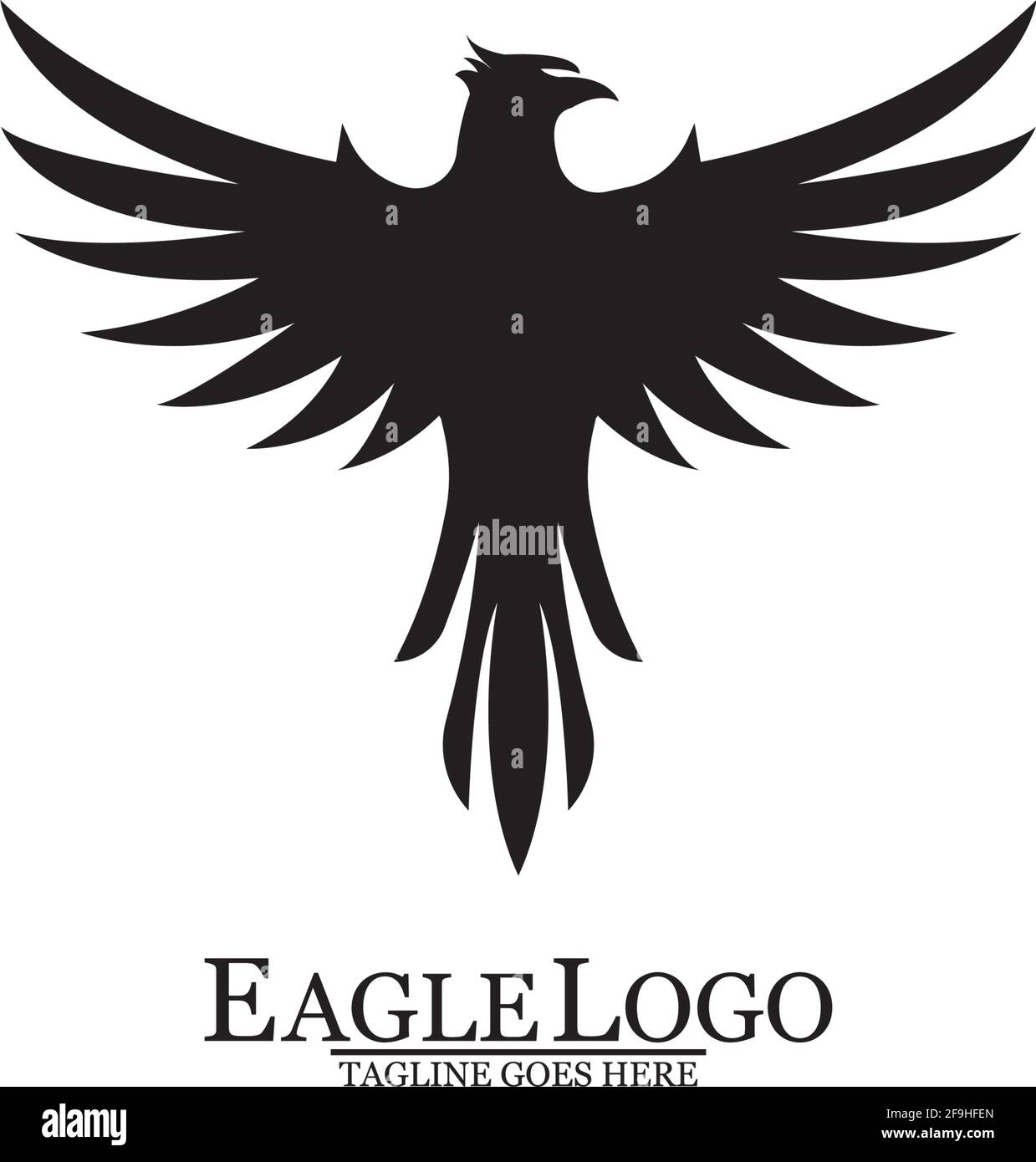 Eagle icon logo design vector template Stock Vector Image & Art - Alamy
