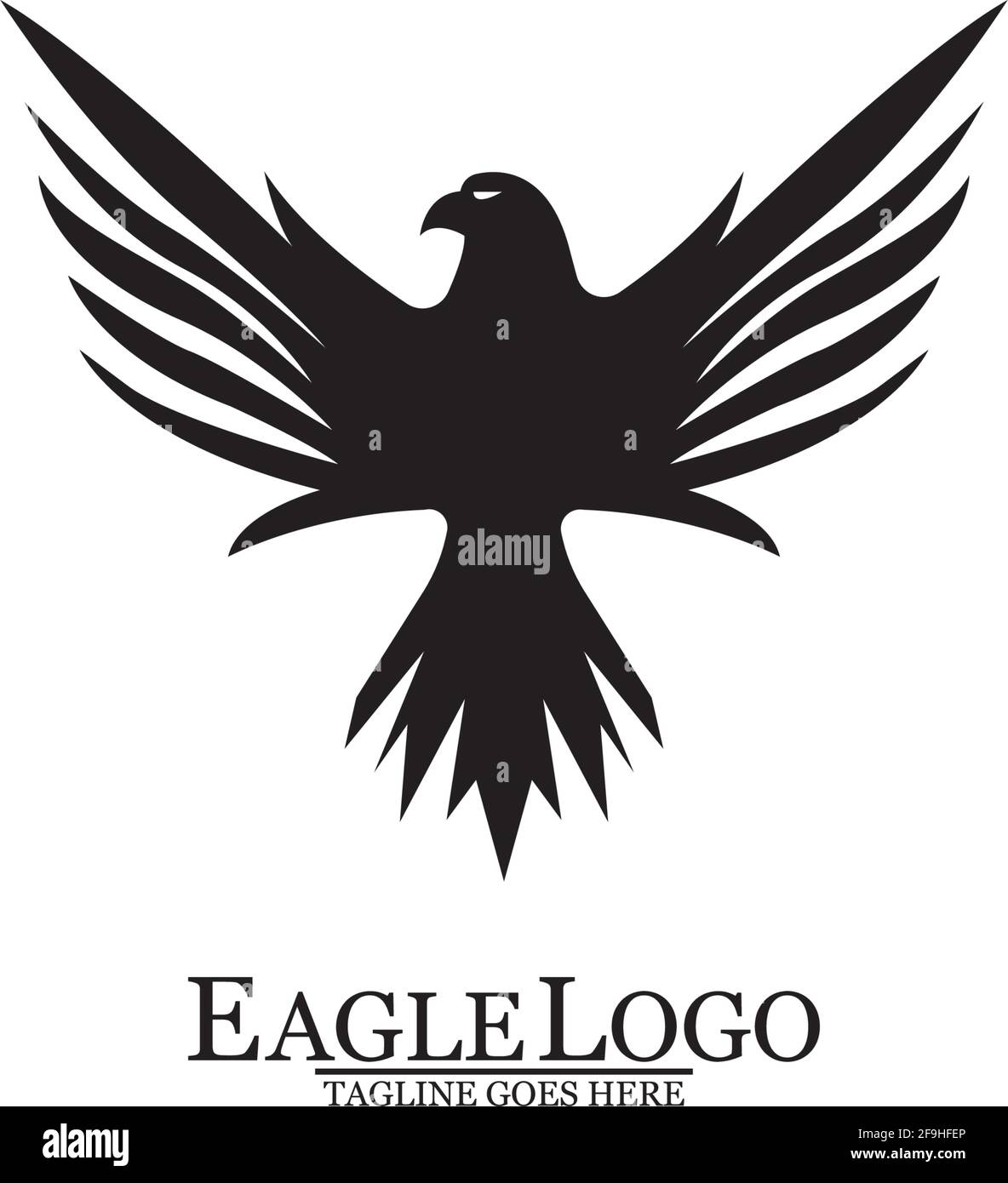 Eagle icon logo design vector template Stock Vector Image & Art - Alamy