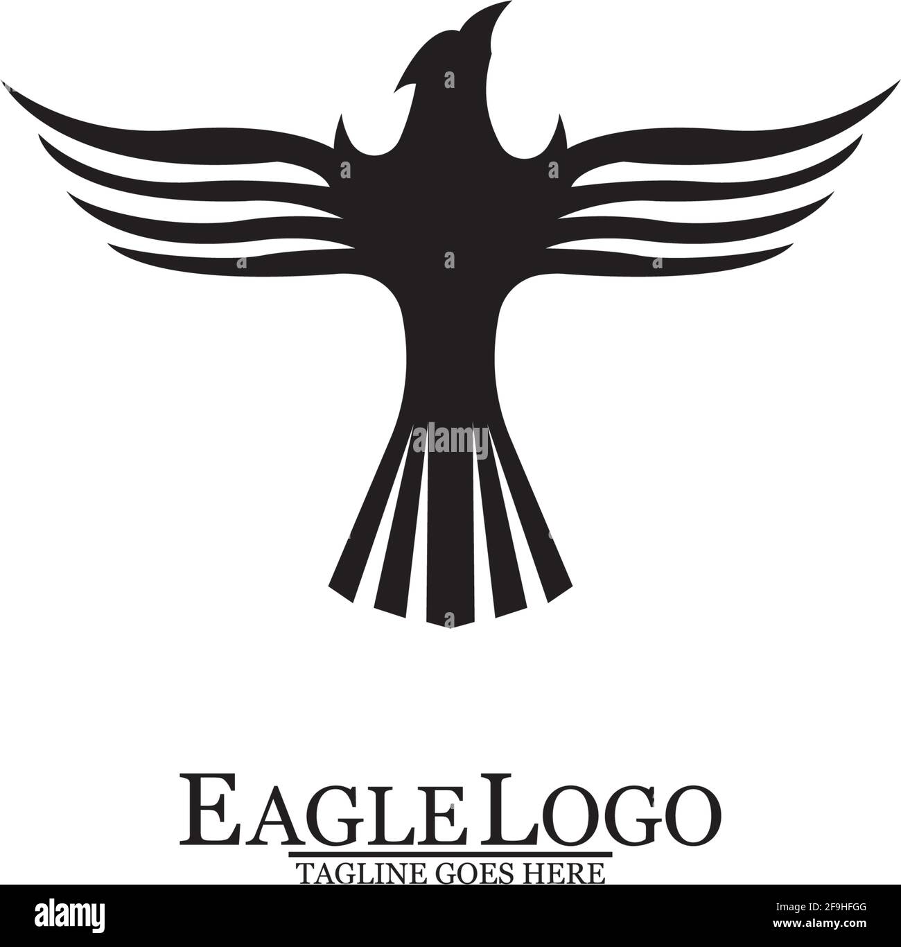 Eagle icon logo design vector template Stock Vector Image & Art - Alamy