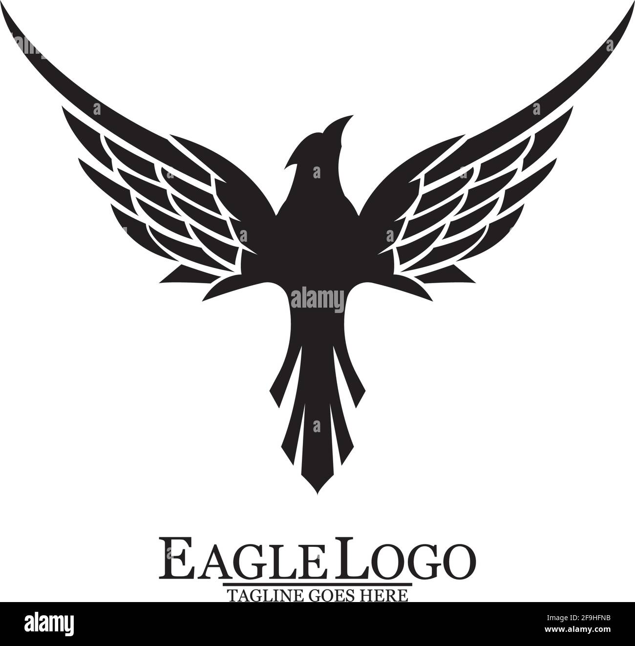 Eagle icon logo design vector template Stock Vector Image & Art - Alamy
