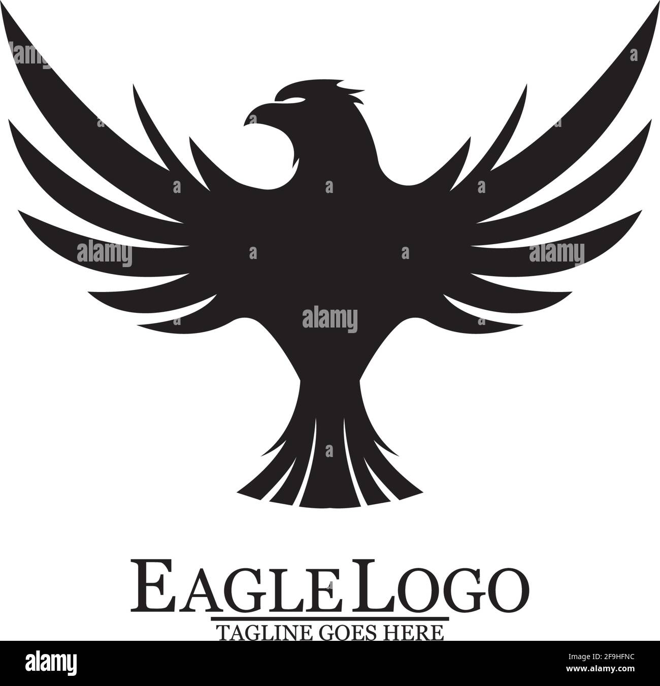 Eagle icon logo design vector template Stock Vector Image & Art - Alamy