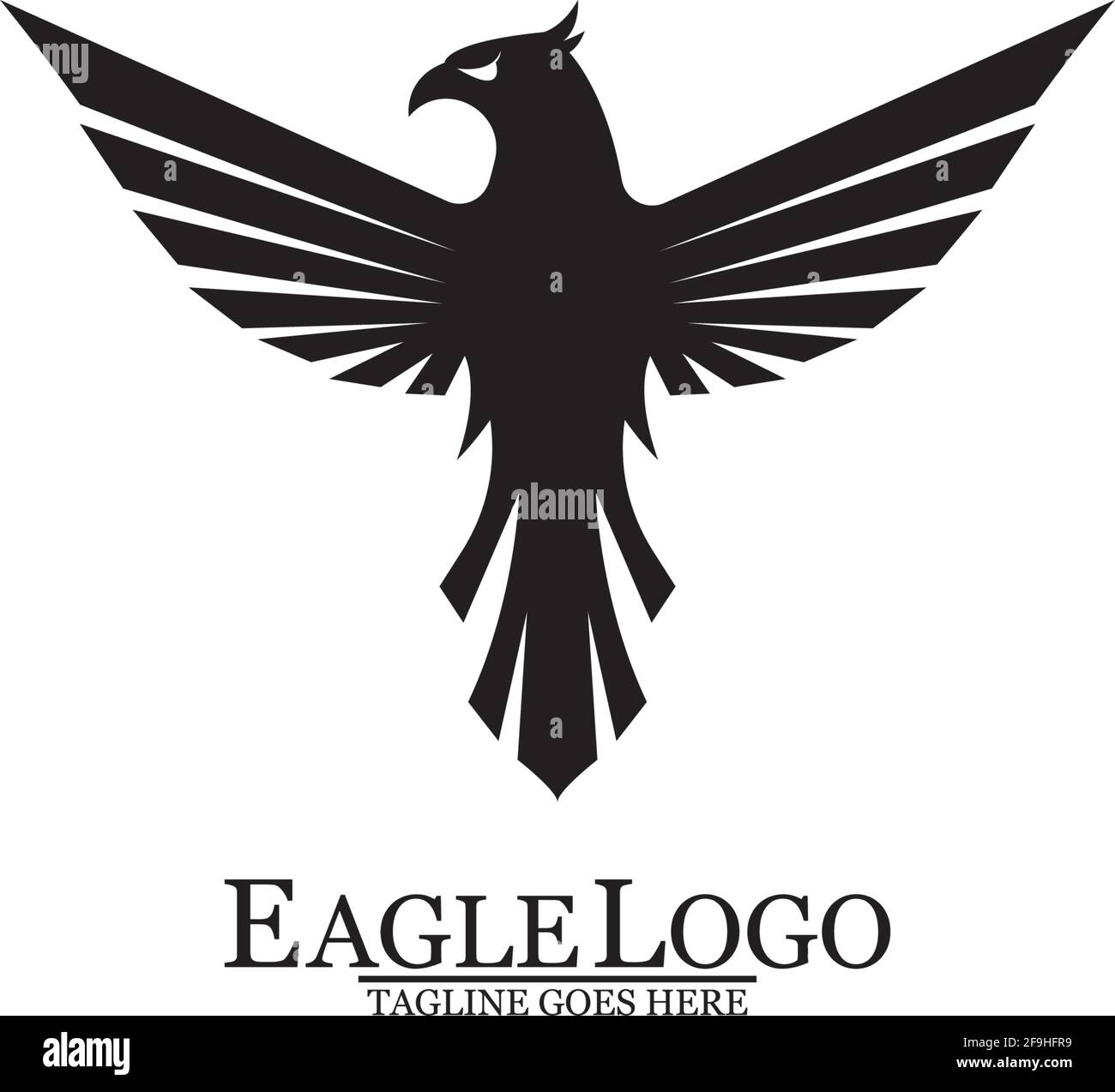 Eagle icon logo design vector template Stock Vector Image & Art - Alamy
