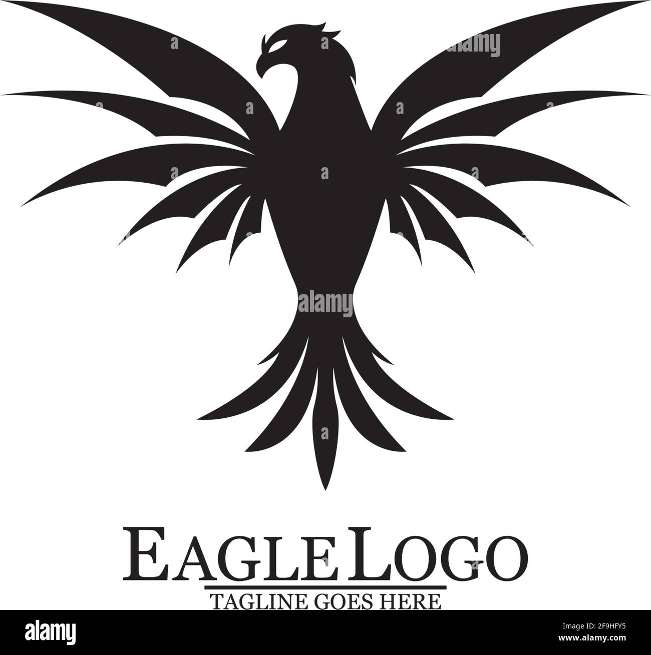Eagle icon logo design vector template Stock Vector Image & Art - Alamy
