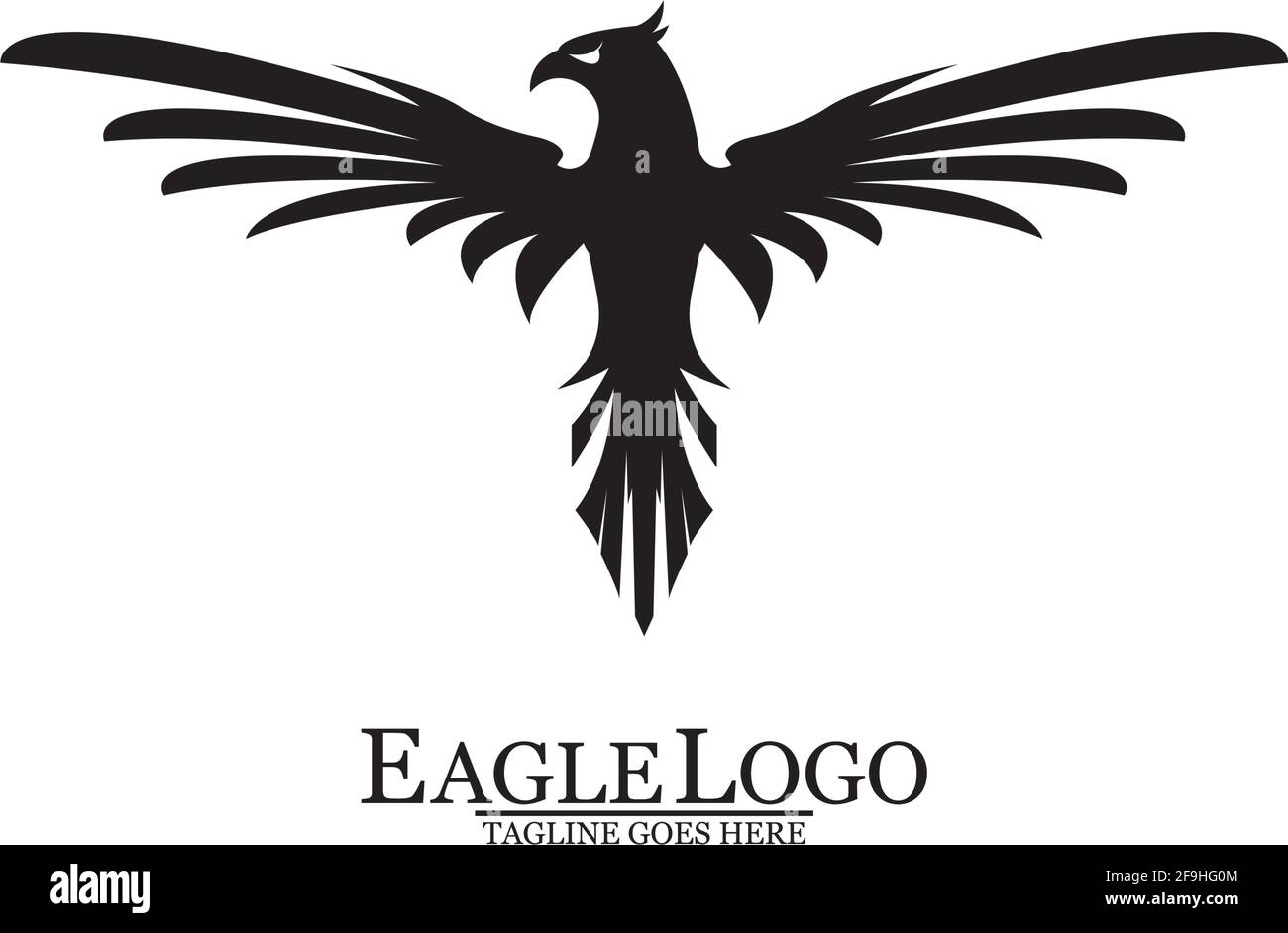 Eagle icon logo design vector template Stock Vector Image & Art - Alamy