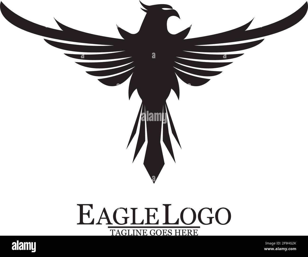 Eagle icon logo design vector template Stock Vector Image & Art - Alamy
