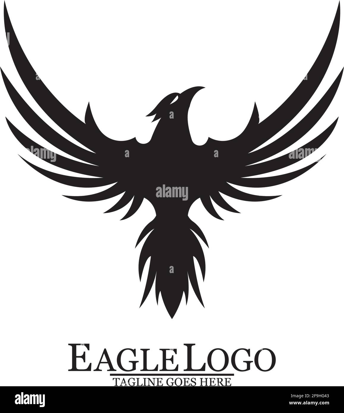 Eagle icon logo design vector template Stock Vector Image & Art - Alamy