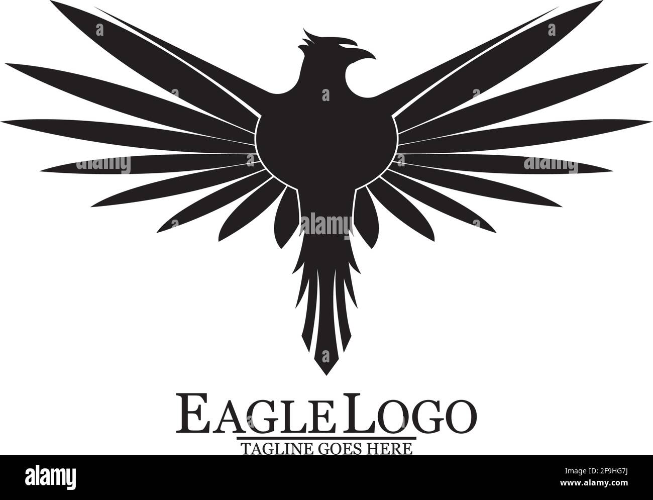 Eagle icon logo design vector template Stock Vector Image & Art - Alamy