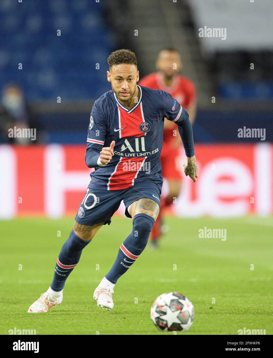 NEYMAR (PSG) action, football Champions League, quarter-finals return match,  Paris St. Germain (PSG) - FC Bayern Munich (M) 0: 1, on April 13th, 2021 in  Paris/France. Â | usage worldwide Stock Photo - Alamy