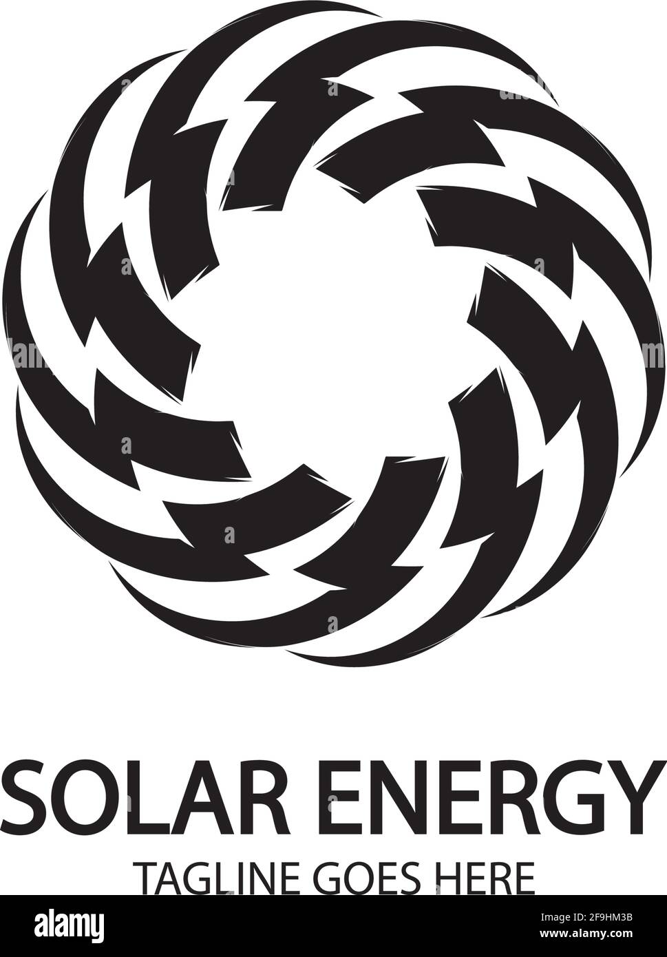 Solar energy panel and sun icon isolated on white background Stock ...