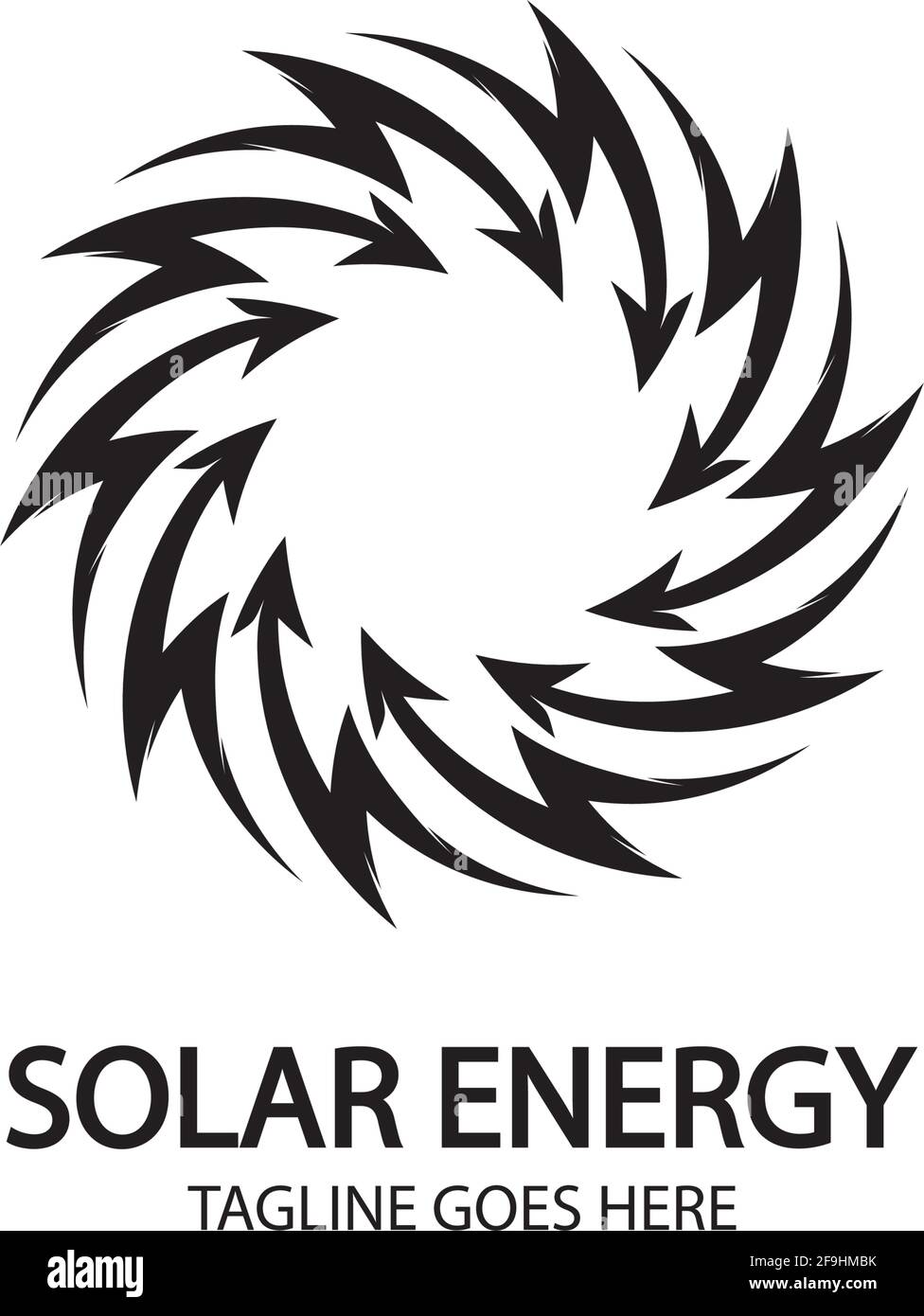 Solar energy panel and sun icon isolated on white background Stock ...