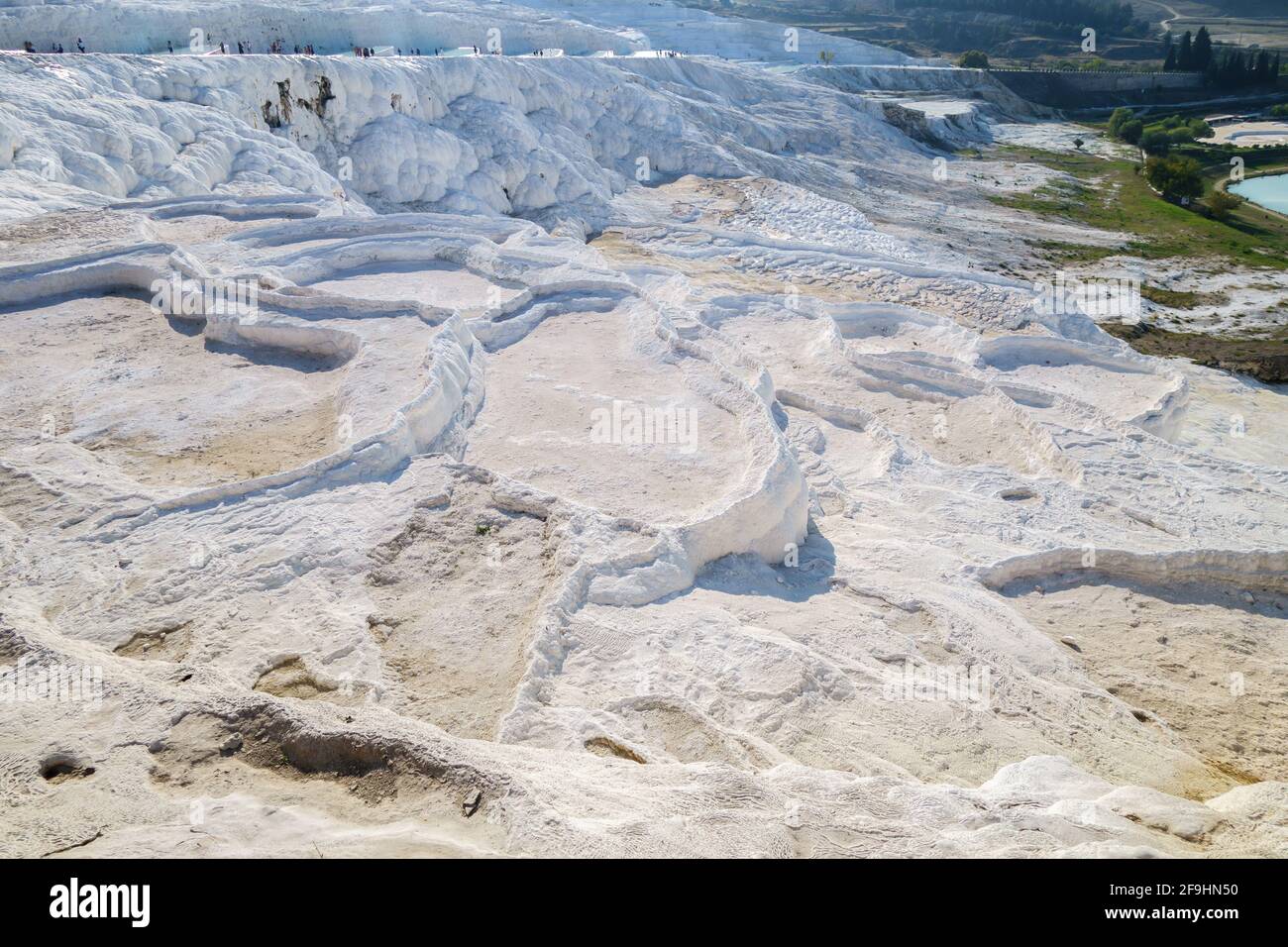 White travertine terraces pamukkale unesco hi-res stock photography and ...