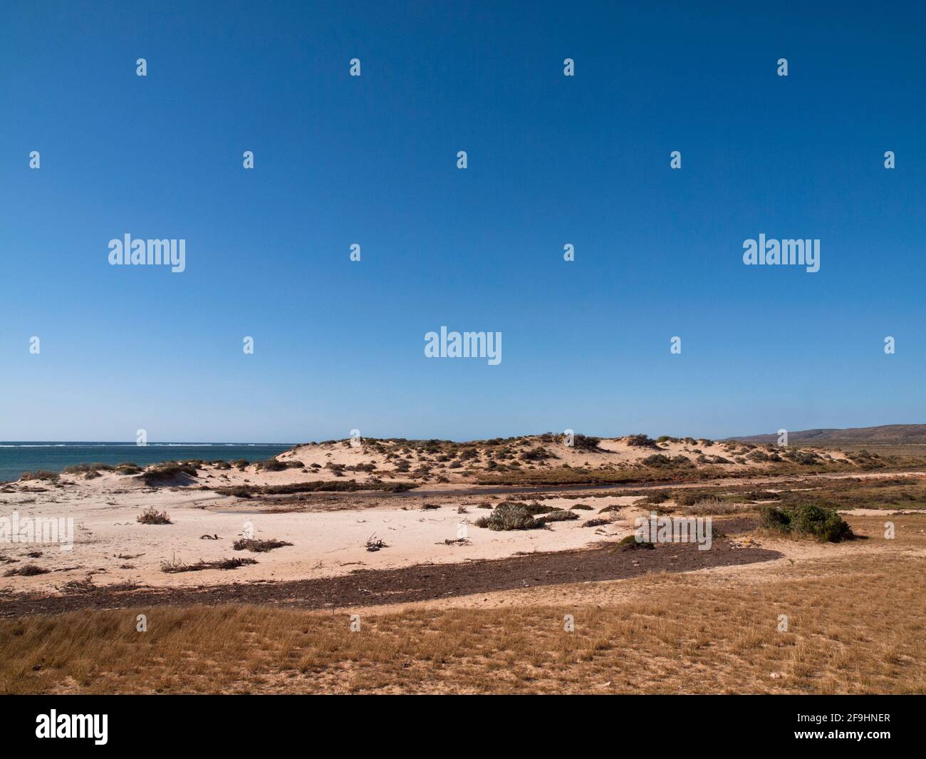 Dunal system, Mangrove Bay, Cape Range National Park, Western Australia Stock Photo
