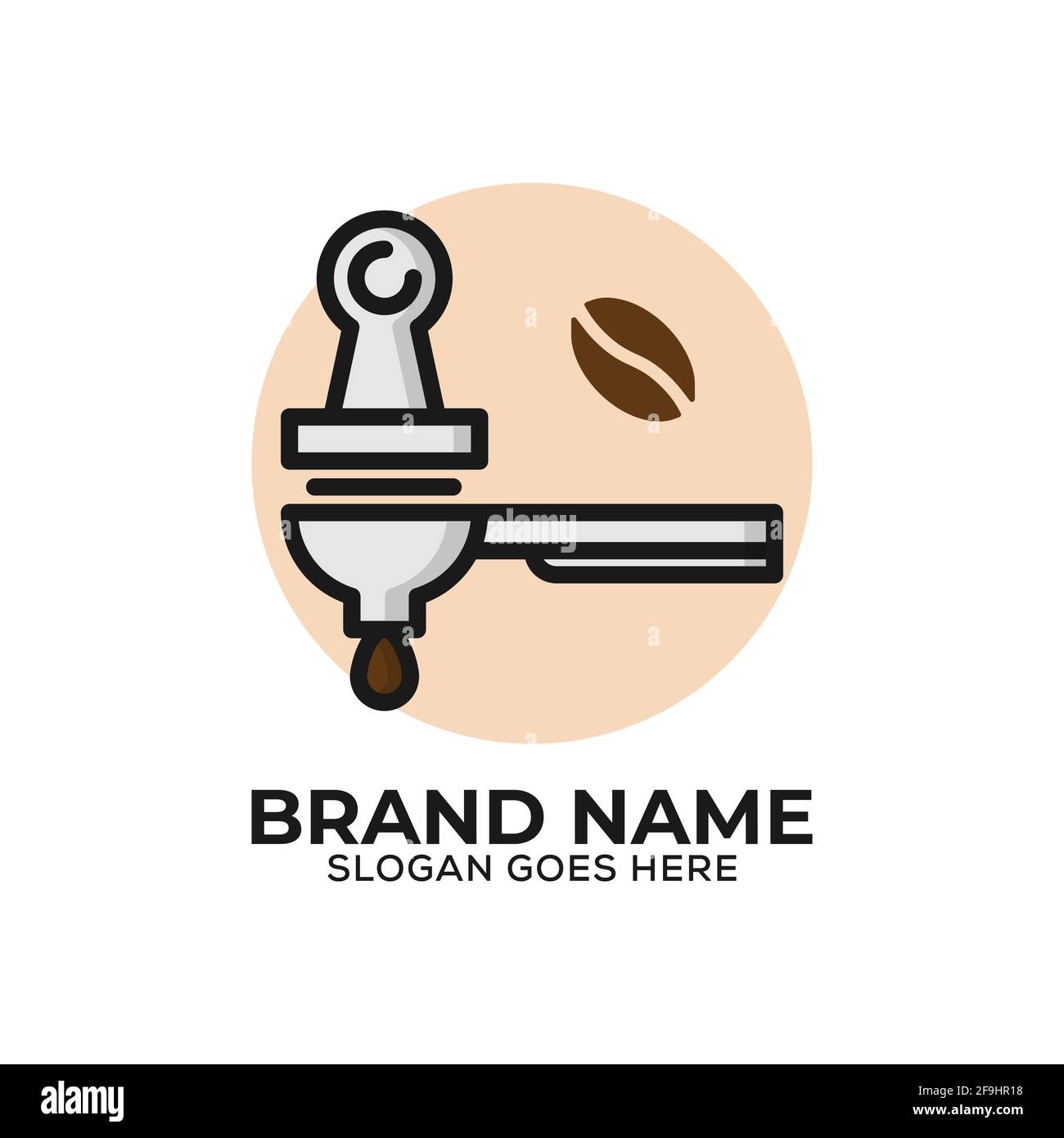 Espresso Tampers logo vector illustration, can used coffee shop logo