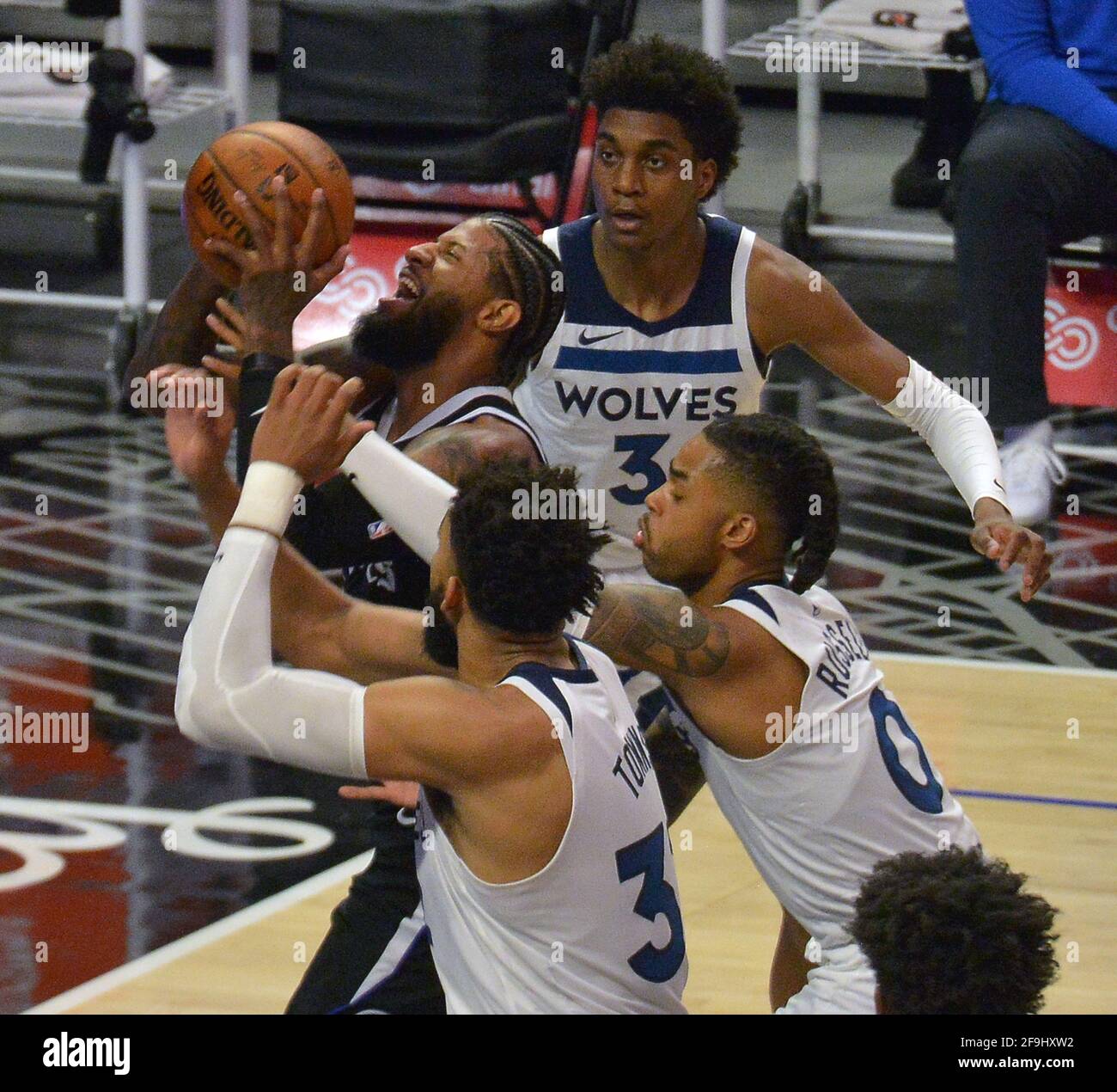 Kevin love timberwolves hi-res stock photography and images - Alamy