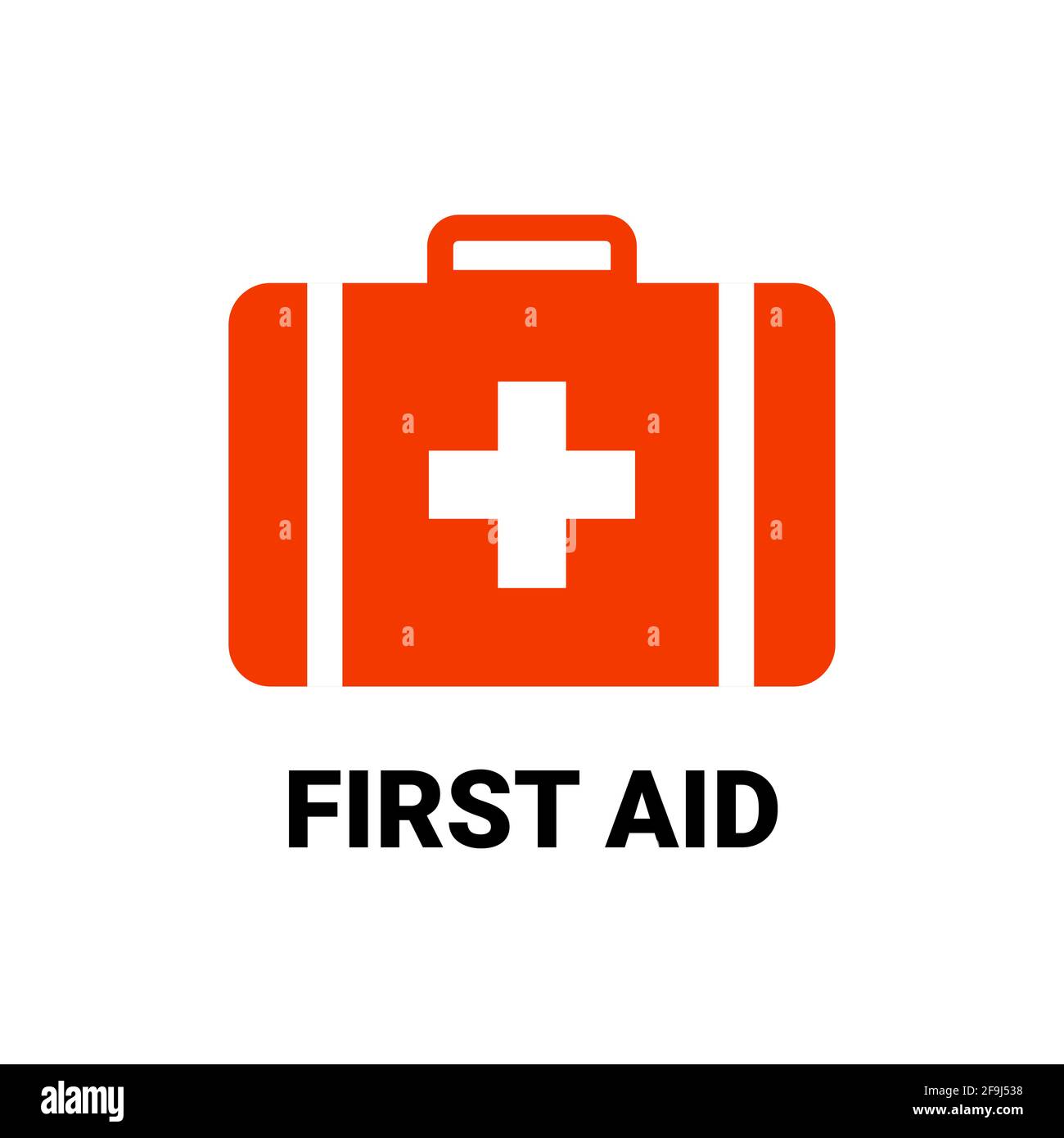 First aid icon symbol. Vector cross safety medic treatment ambulance first aid help Stock Vector