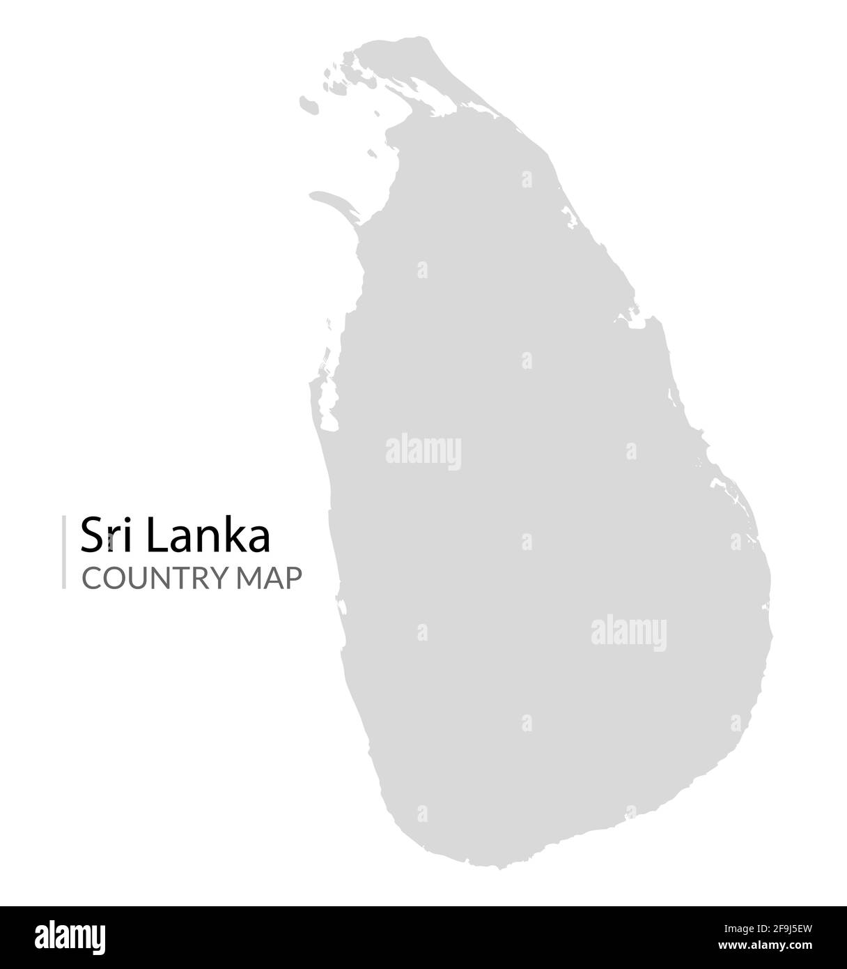 Sri Lanka Vector Map Country Silhouette Travel Illustration Sri Lanka Colombo Background Stock Vector Image Art Alamy