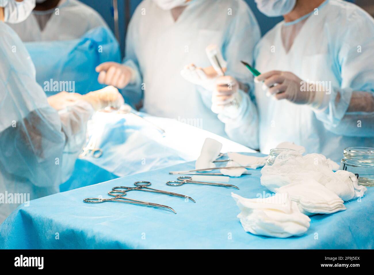 Healthcare team performing complex hi-res stock photography and images ...