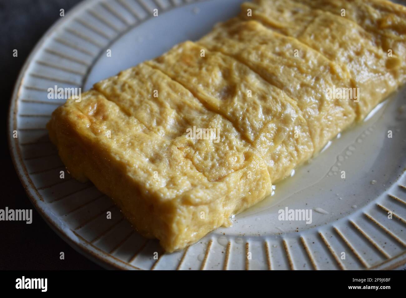 Flavored Rolled Egg, Japanese Food Stock Photo Alamy