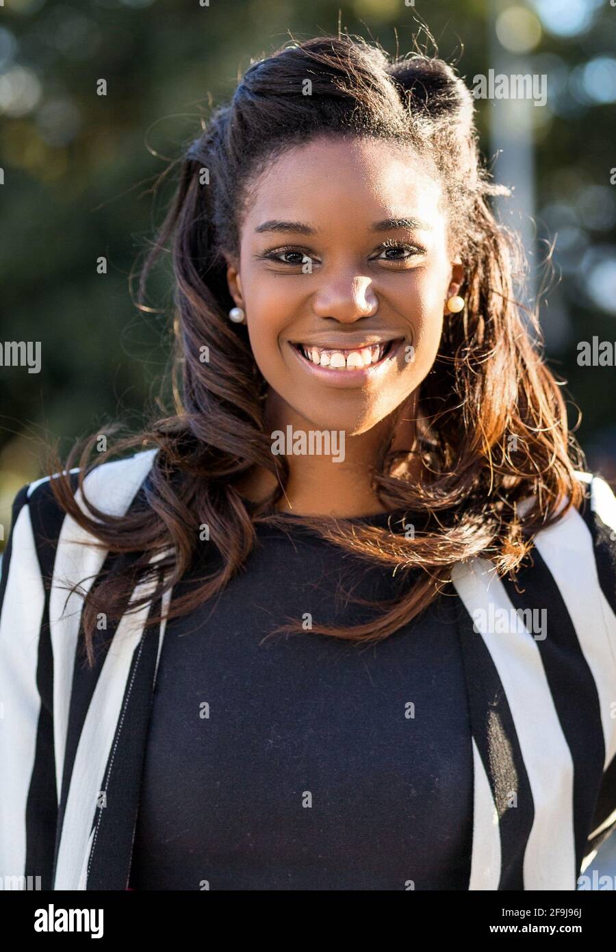 Beautiful African American Women Stock Photo Alamy