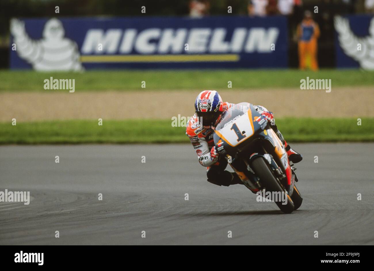 Michael Doohan (AUST),British motorcycle Grand Prix, Donington 1998 Stock Photo