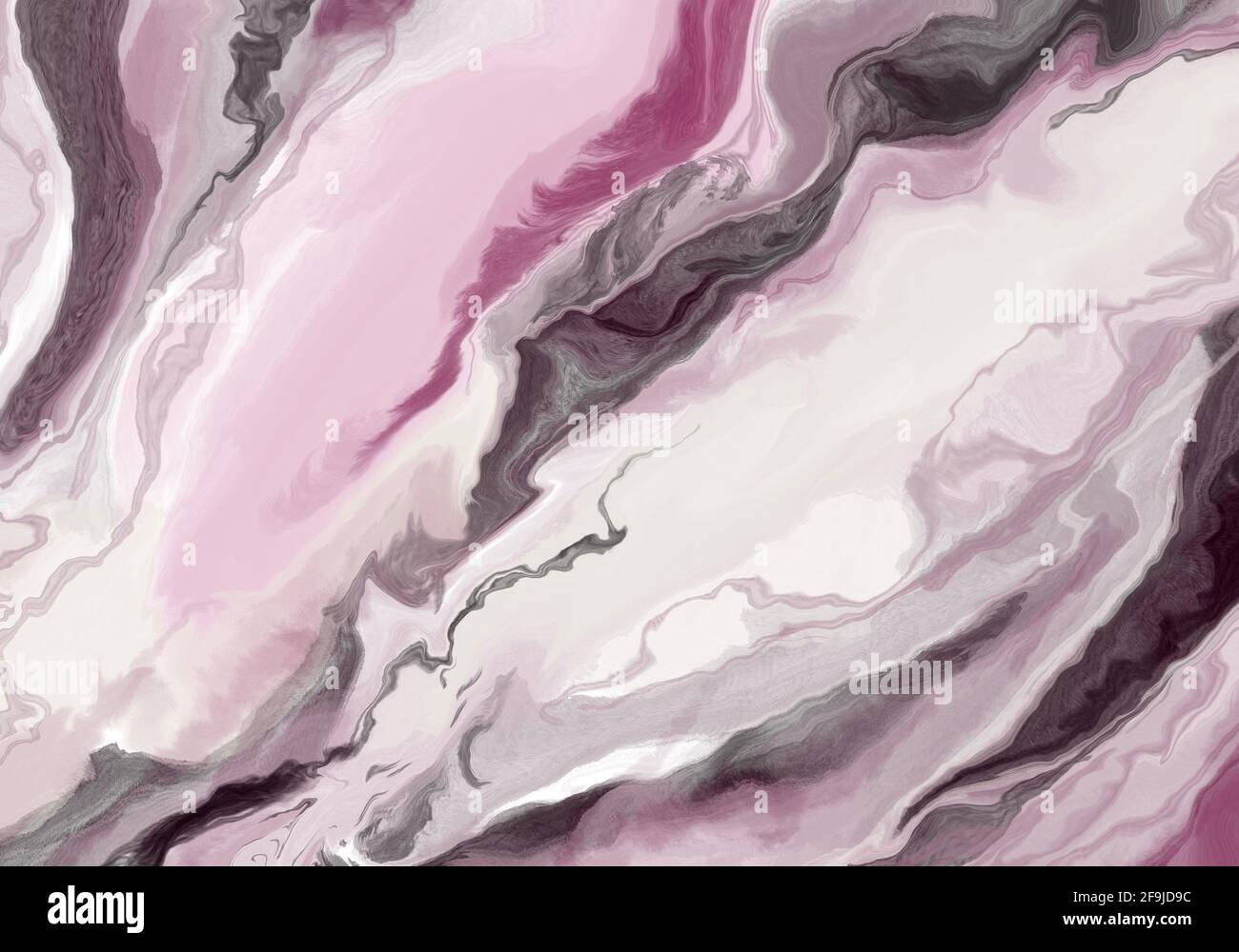 Super duper abstract painting. Liquid paint technique