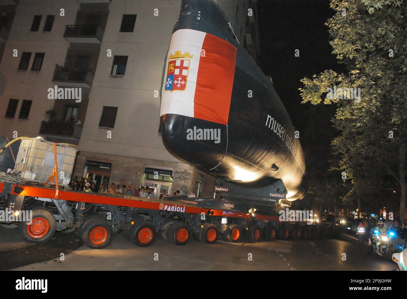 Italy, August 2005, submarine Enrico Toti, donated by the Italian Navy