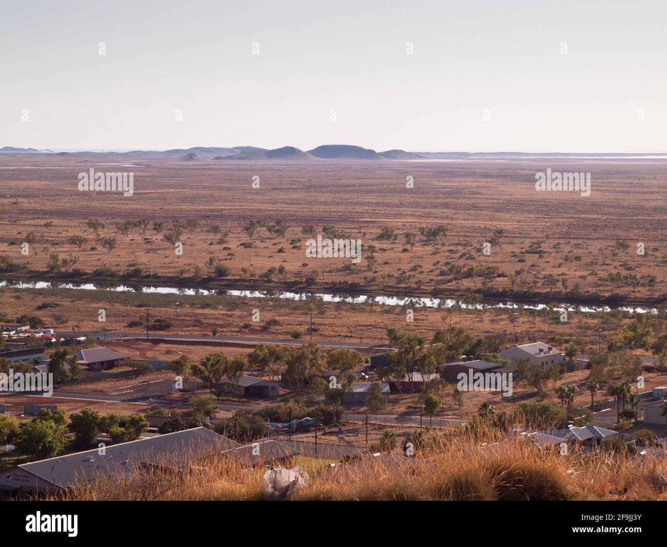 The Harding River flows through Roebourne, the oldest functioning town