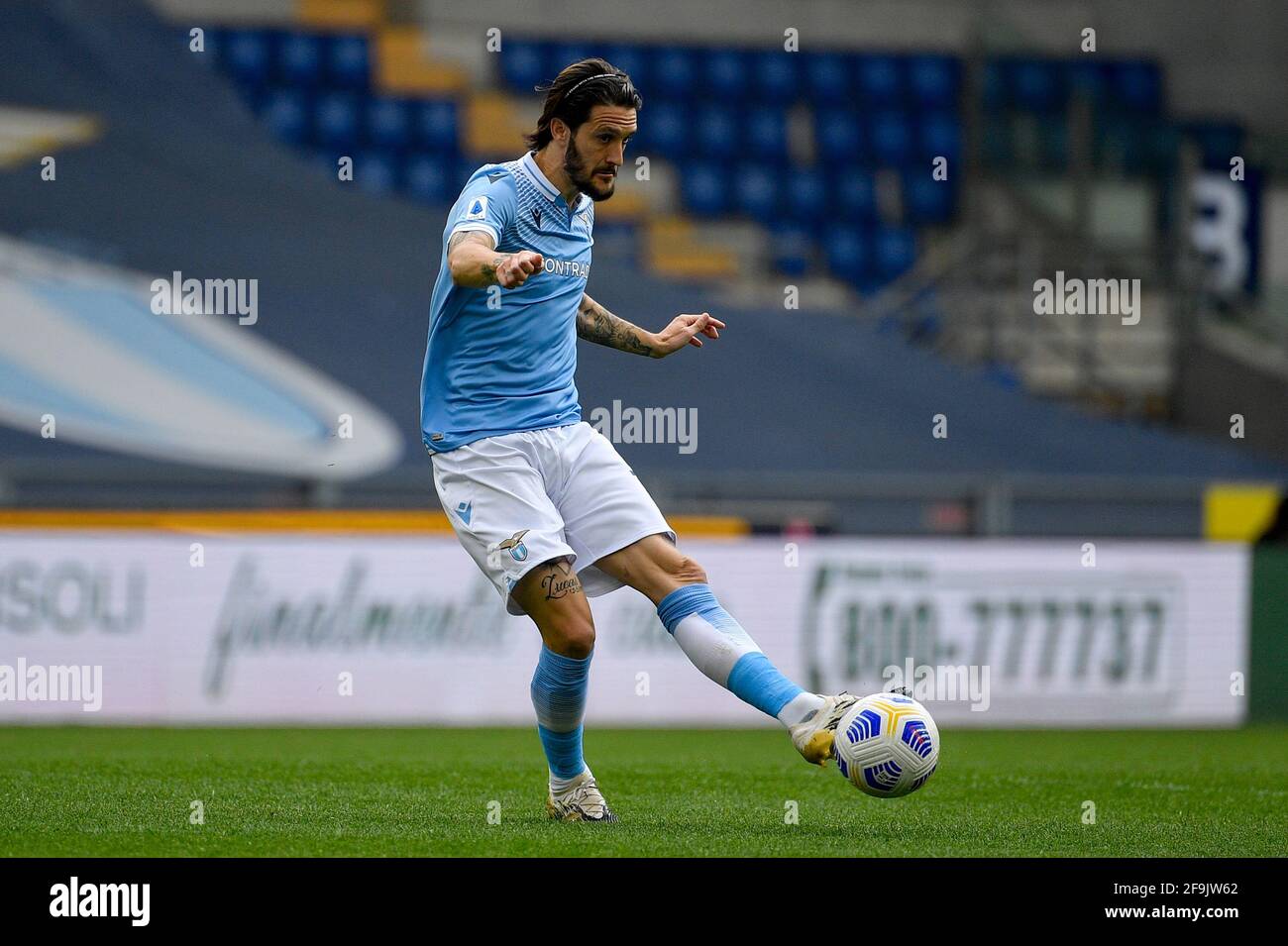 Rome Italy 18th Apr 21 Luis Alberto Of S S Lazio In Action During The 21 Italian Serie A Championship League Match Between S S Lazio And Benevento Calcio At Stadio Olimpico Final Score Ss