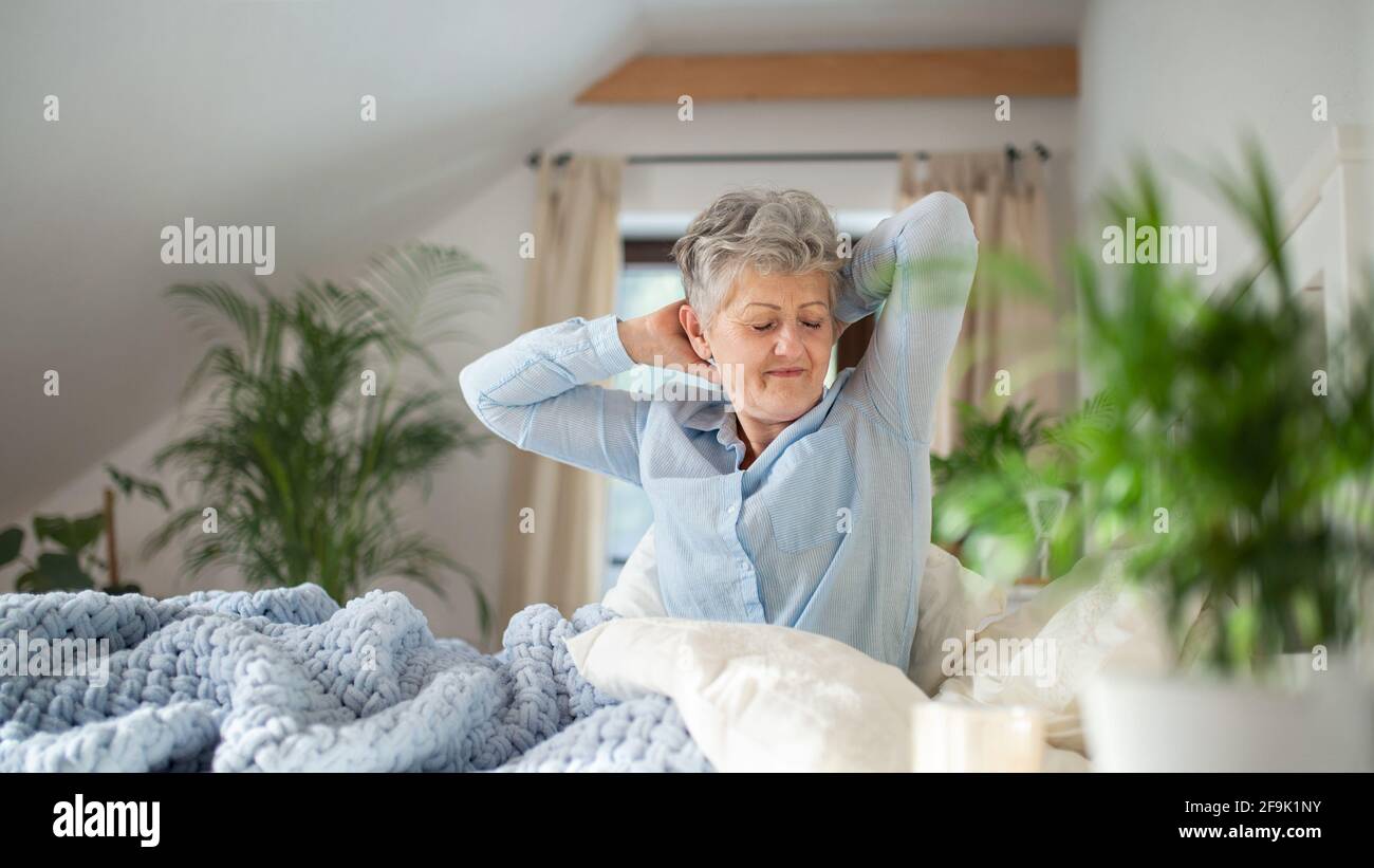 Bedroom Interior With Hygge Design, Comfortable Bed, And Modern Accessories  Stock Photo, Picture and Royalty Free Image. Image 90323719.