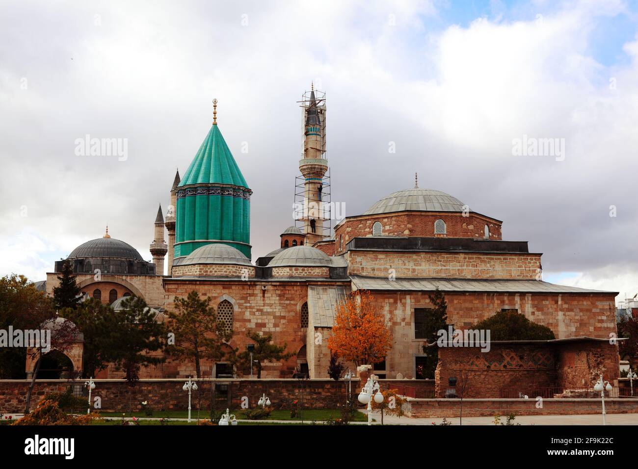 Mevlana Jalal adDin Mu?ammad Rumi’s shrine and Museum. Jalal adDin Mu