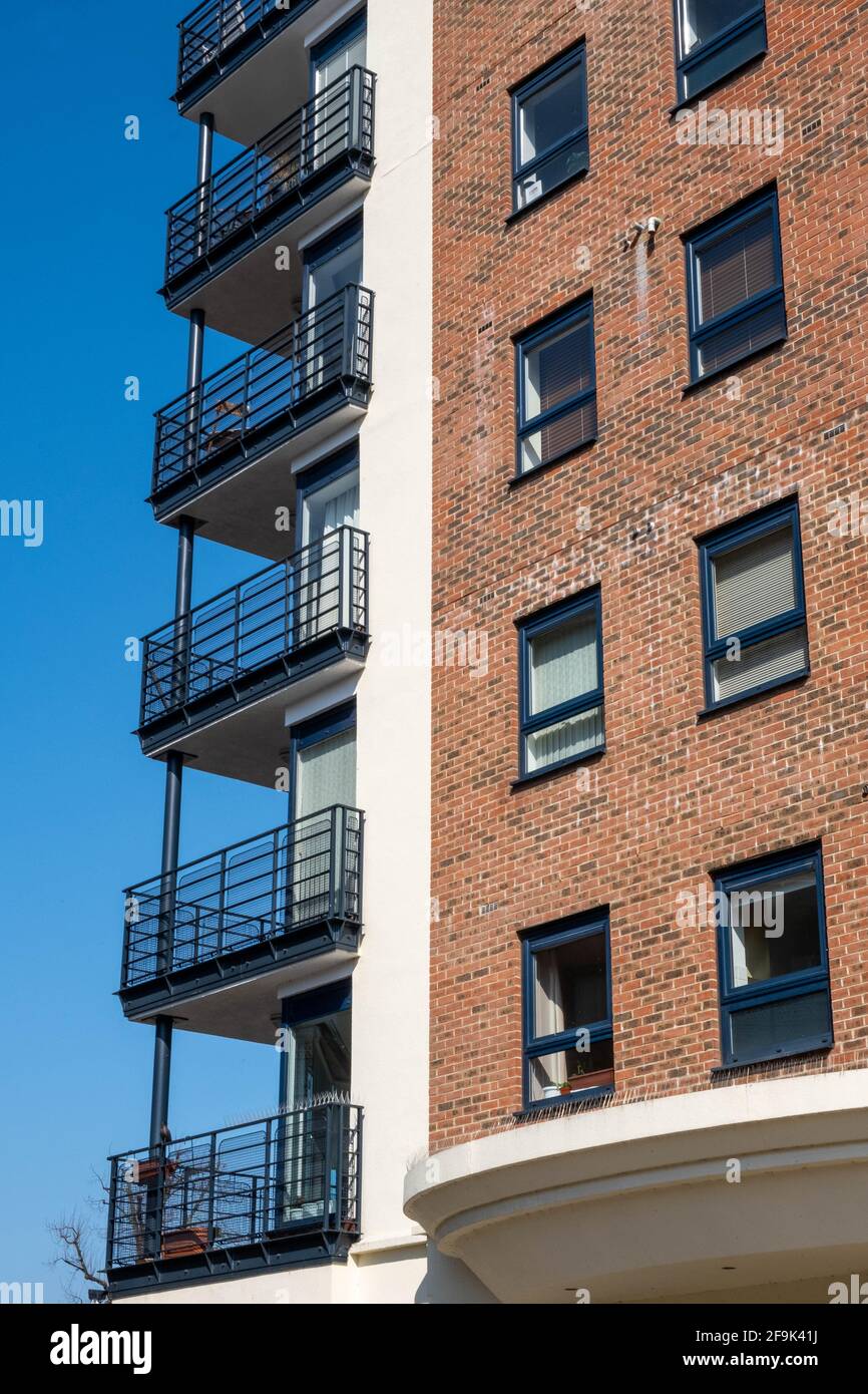 Kingston Upon Thames London UK, April 19 2021, Modern Development Of